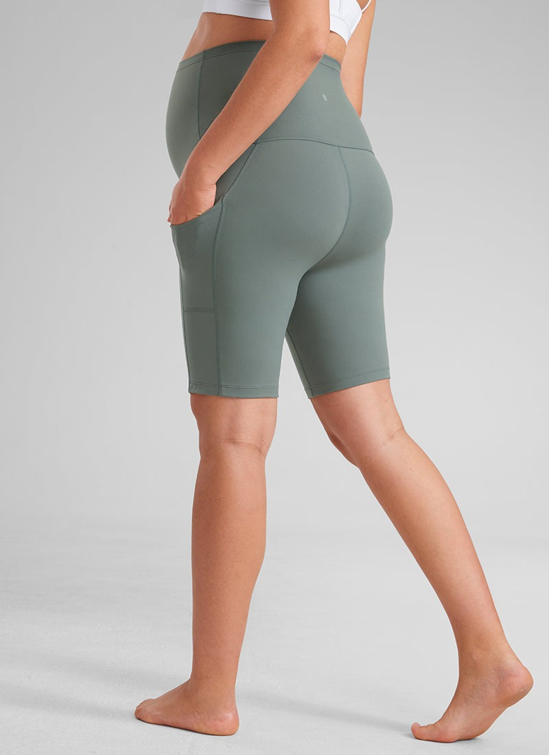 Butterluxe Maternity Pocket Shorts 8''