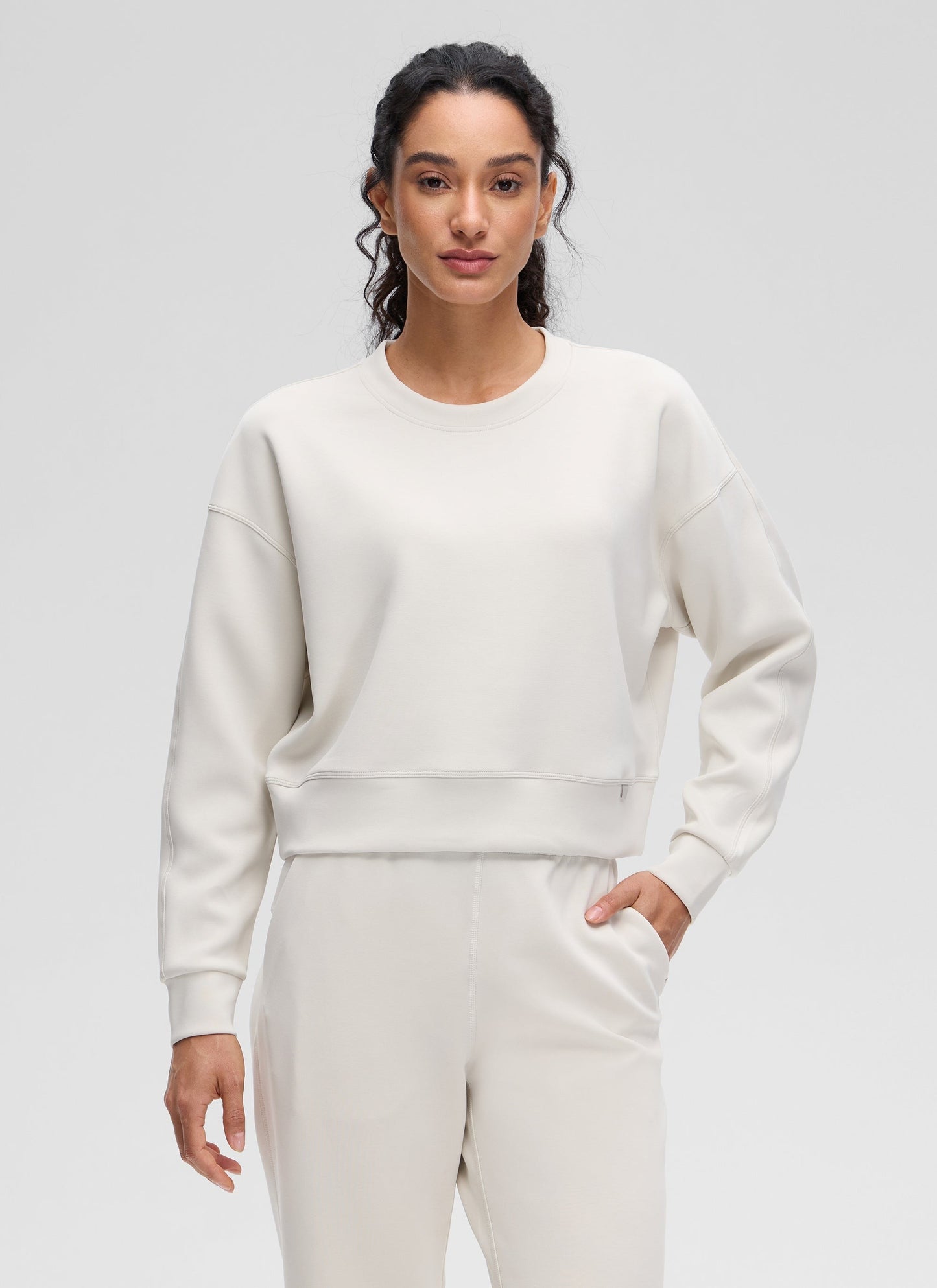 SoftAura Pullover Crewneck Sweatshirt