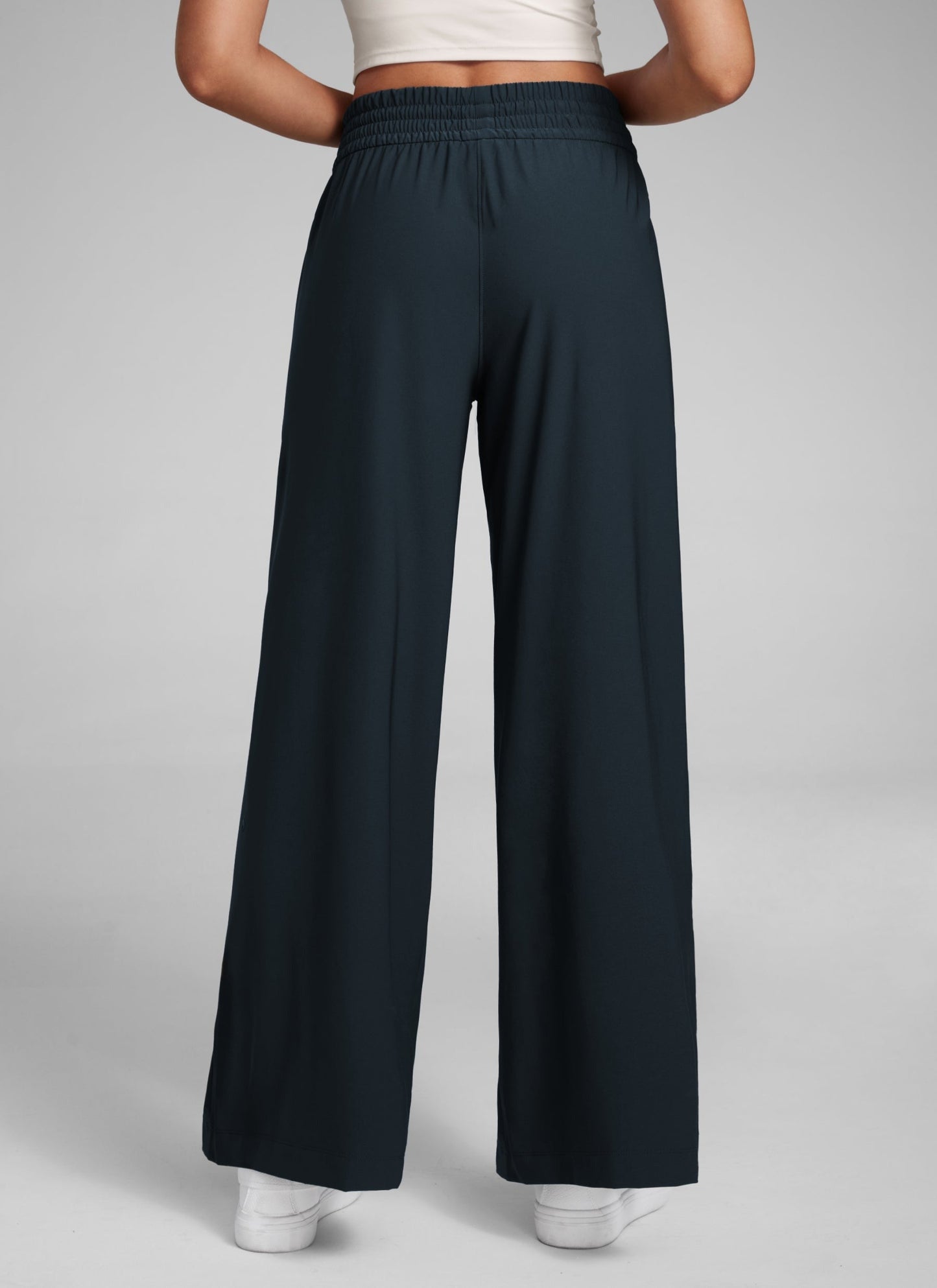 Feathery-Fit Drapey Wide Leg Casual Pant 28"