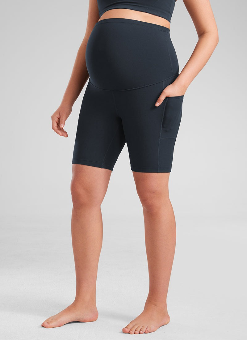 Butterluxe Maternity Pocket Shorts 8''