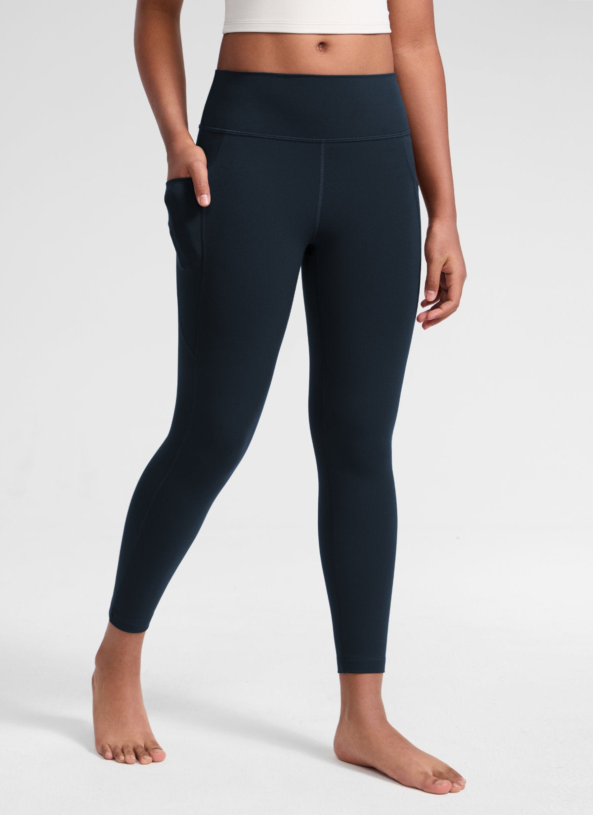 Butterluxe Girls Sports Pocketed Leggings