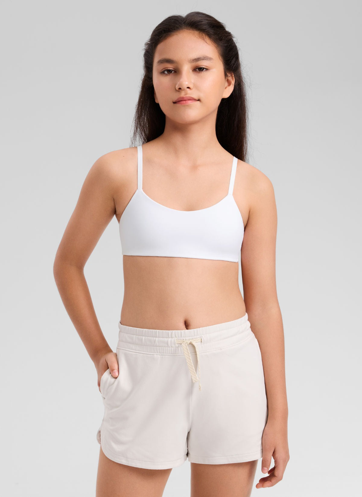 Girls Softhold Mold Adjustable Strap Bra