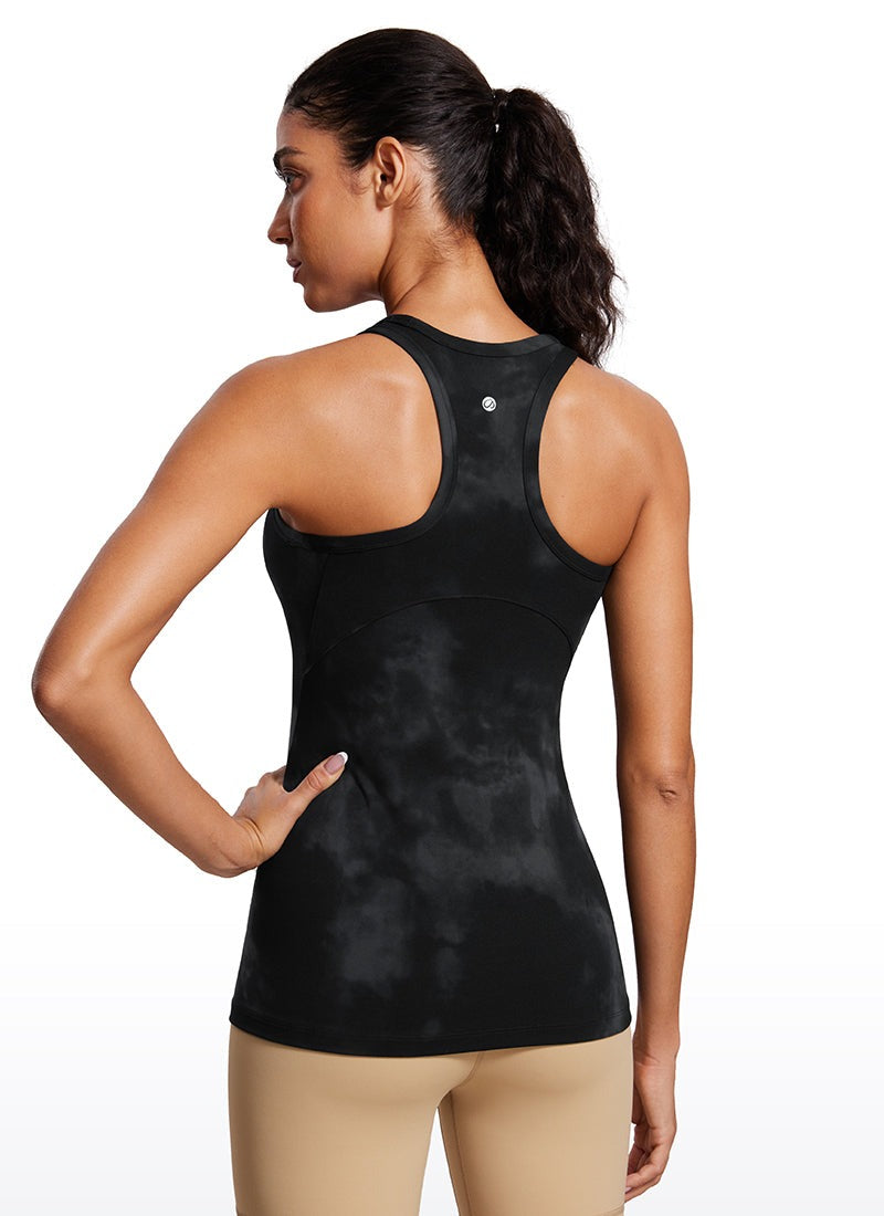 Butterluxe Hip Length Racerback Tank
