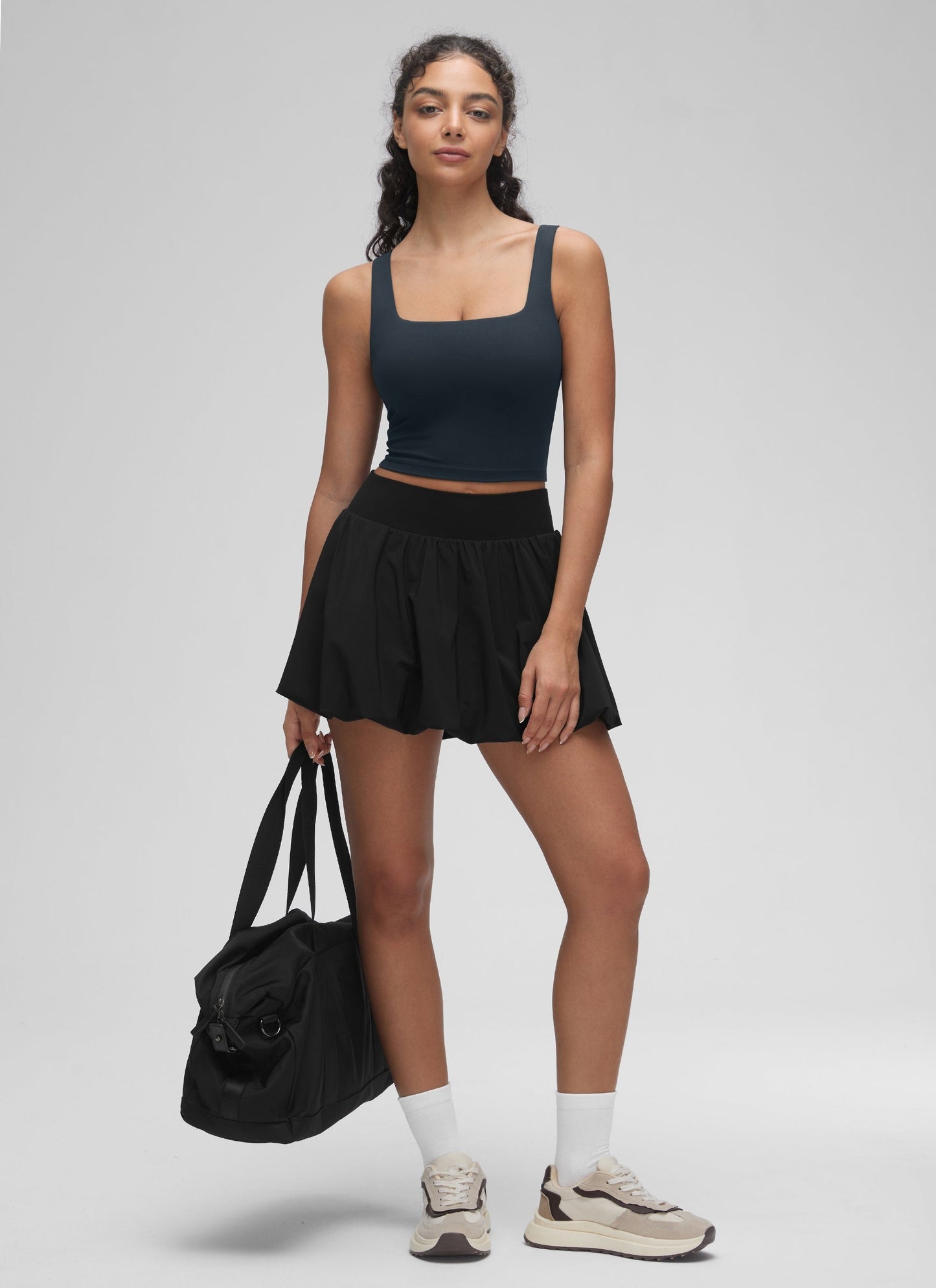 Butterluxe Square Neck Built in Bra Tank