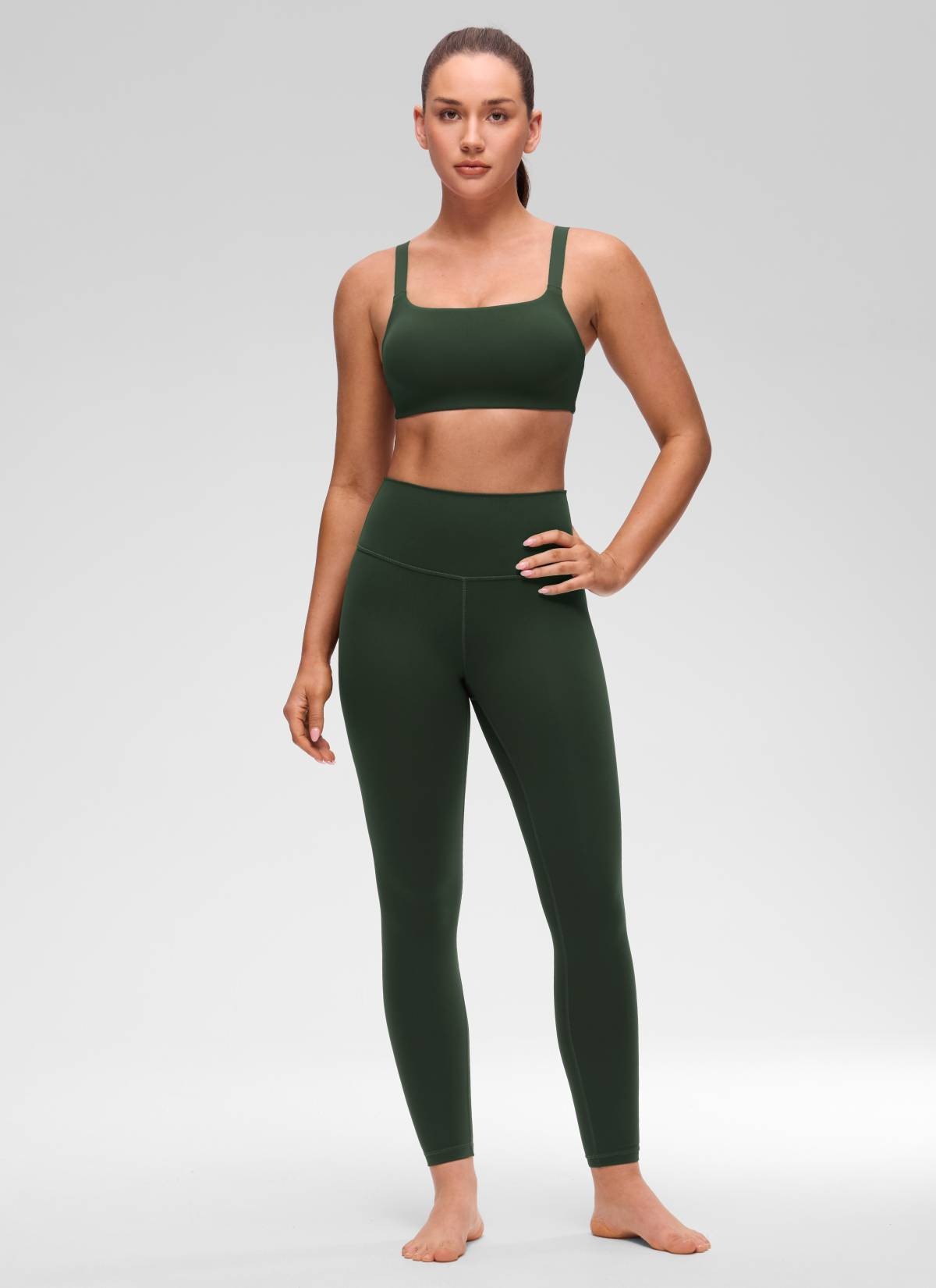 Butterluxe Adjustable Wide Strap Sports Bra