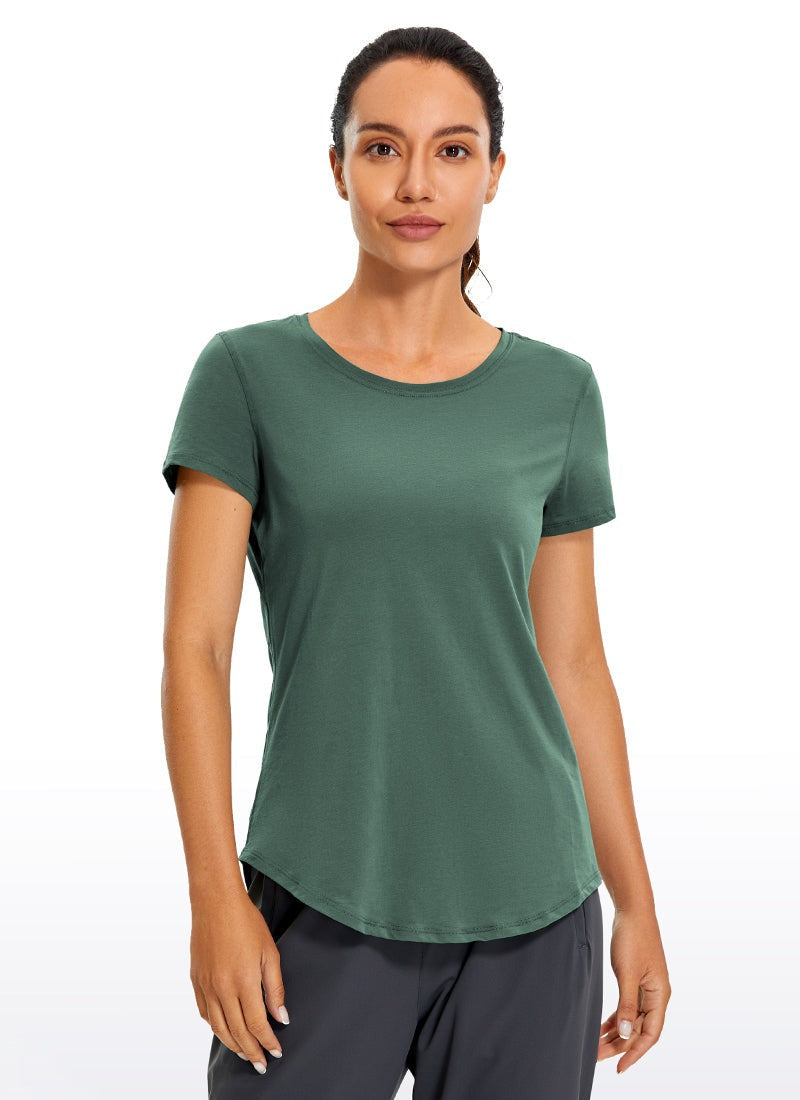 Pima Cotton Short Sleeve