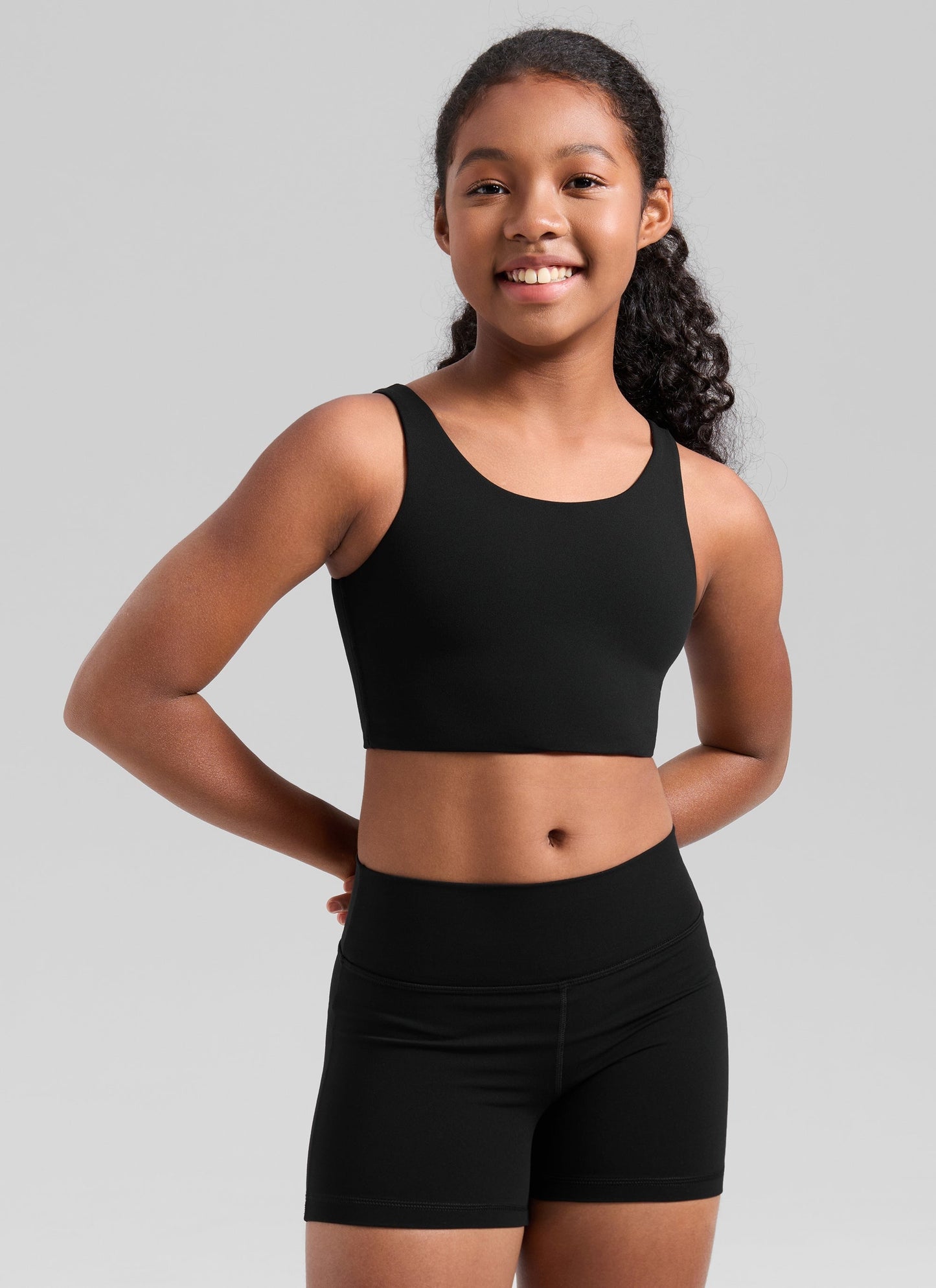Girls Butterluxe U Back Longline Sport Bra