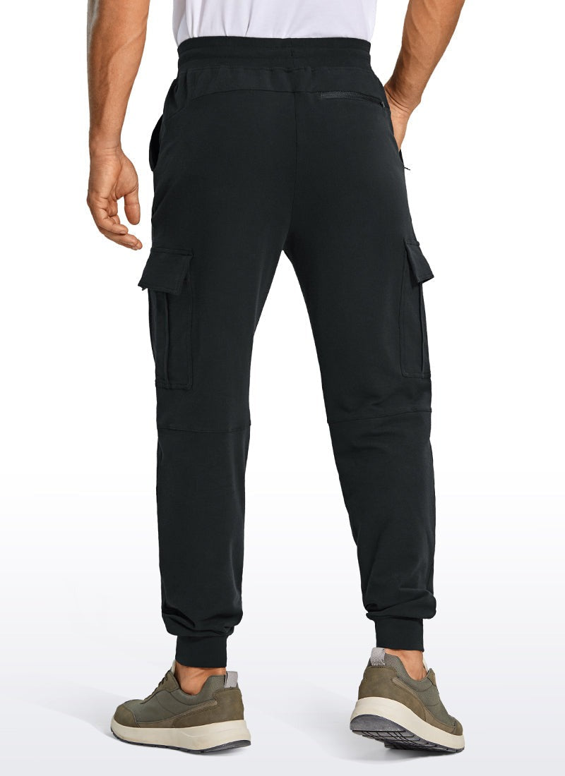 Stretch Classic-Fit Sweatpants with Multi Pockets 29"