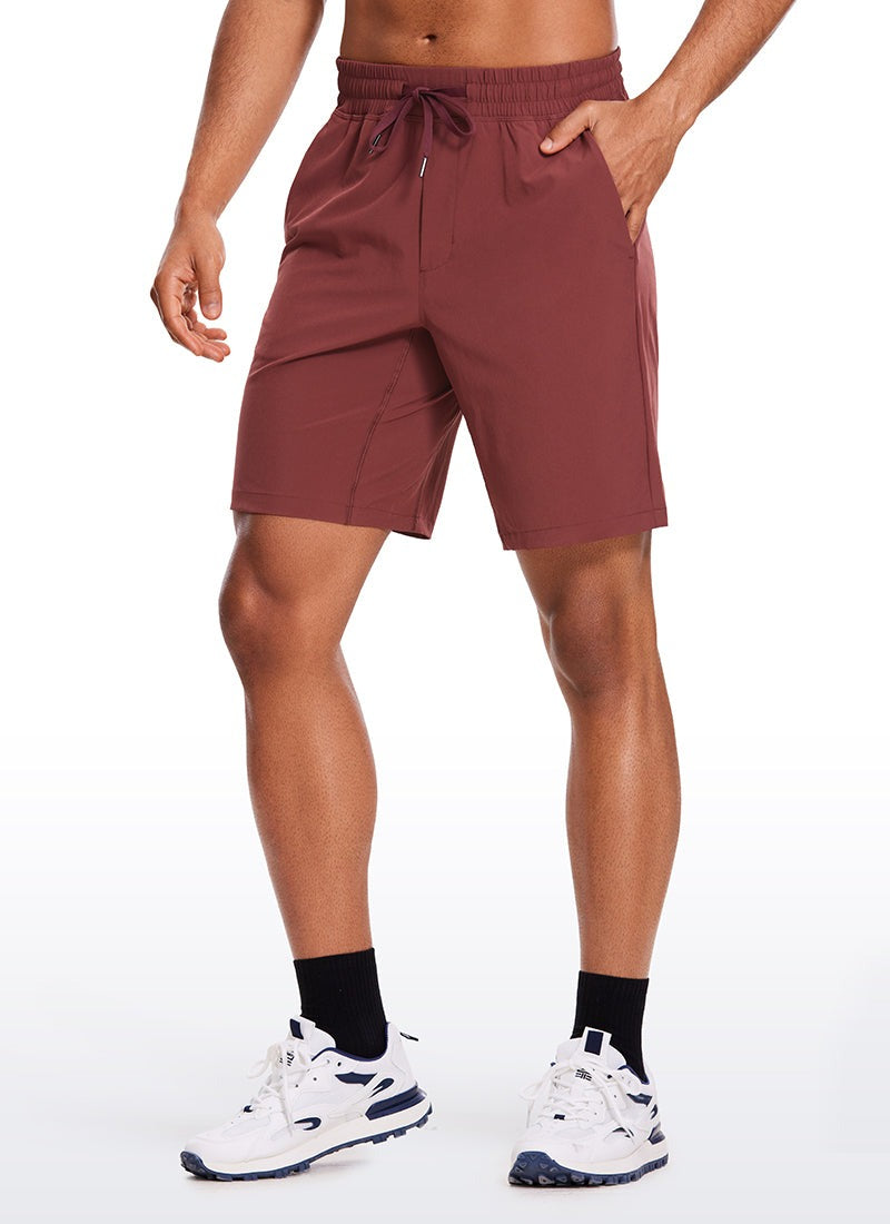 Feathery-Fit Linerless Athletic Shorts 9''