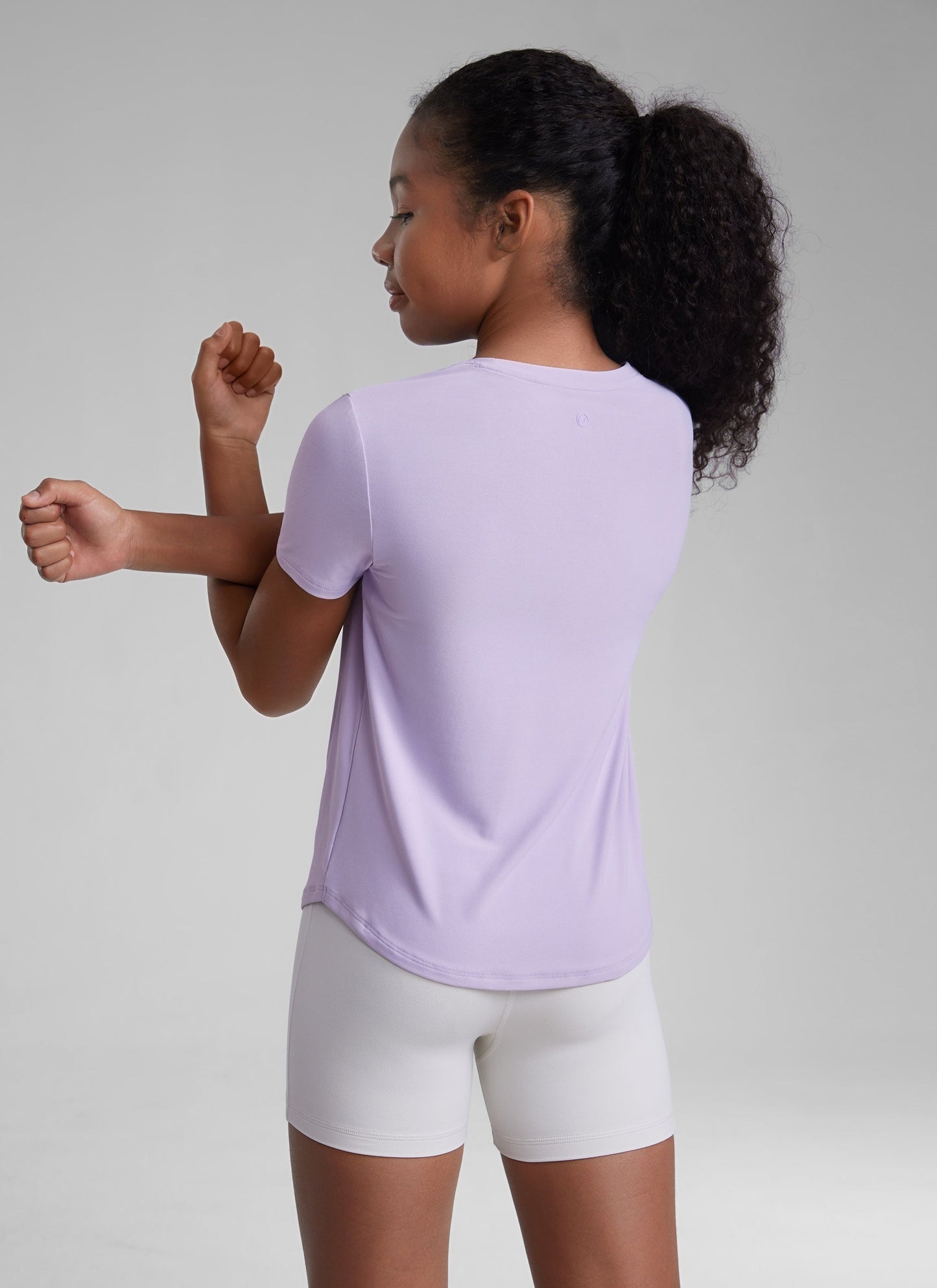 Girls Cloudweight Athletic Short Sleeve