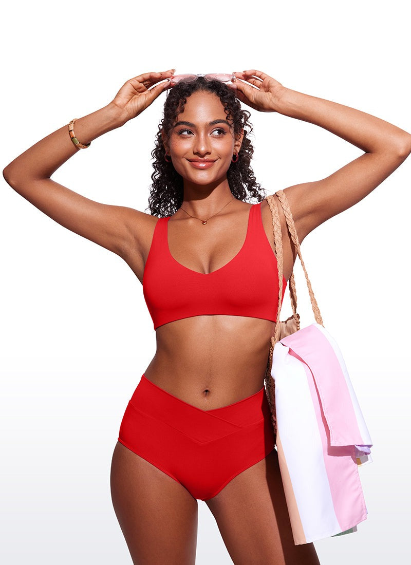 INNOPHRA V Neck Bikini Padded Tops