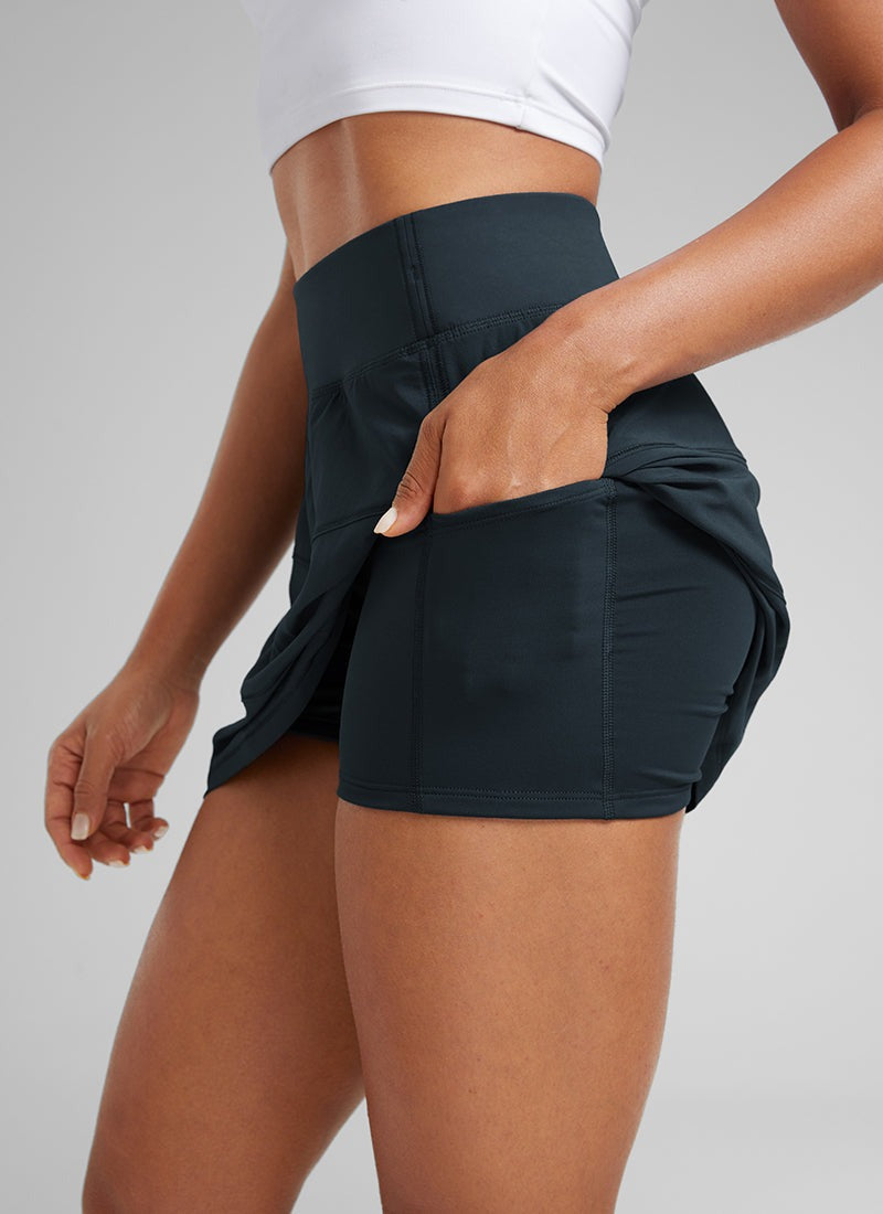 Feathery-Fit Soft High Rise Tennis Skirt 14''