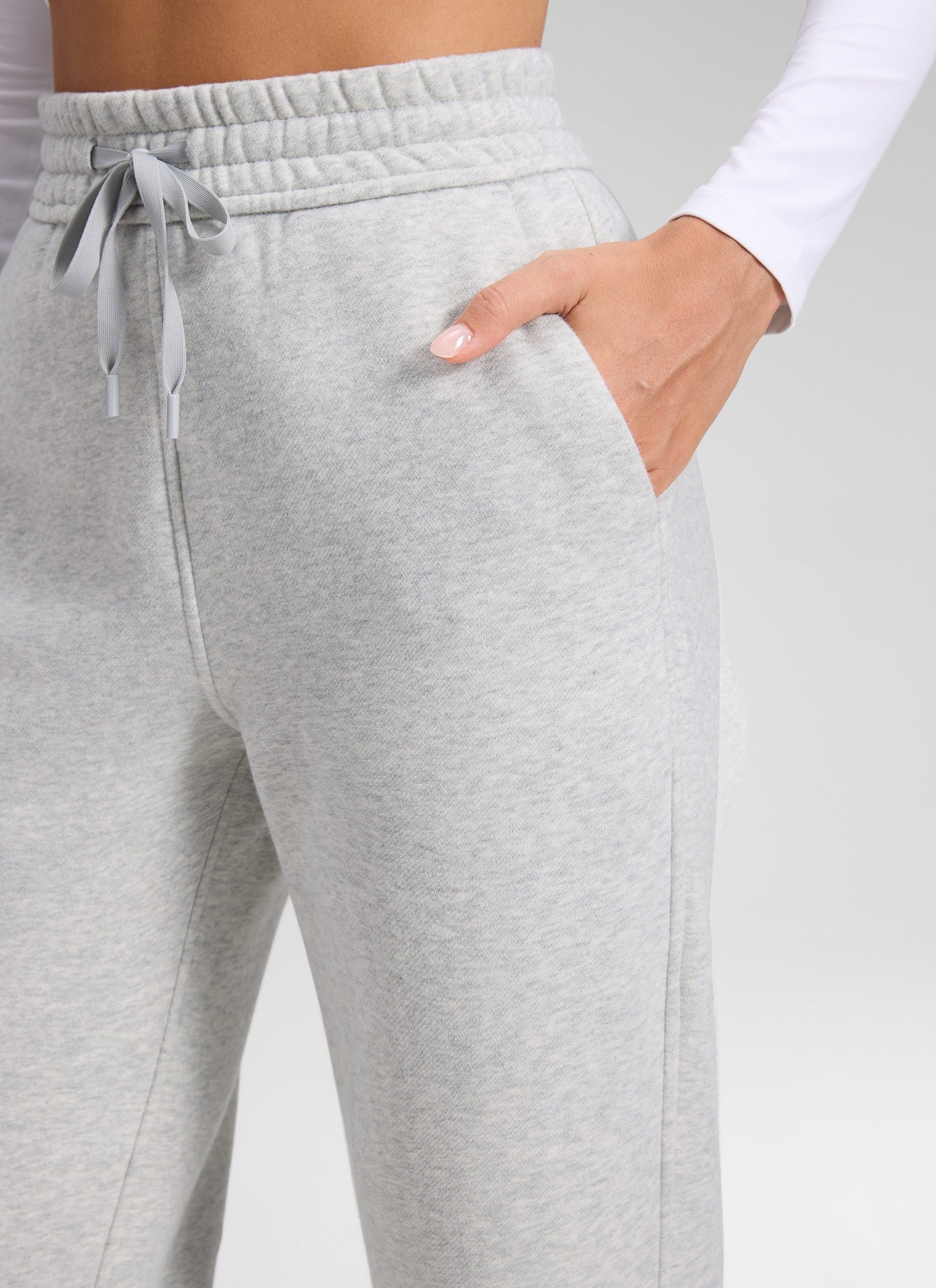 Fleece Lined Straight Leg Sweatpant 30''