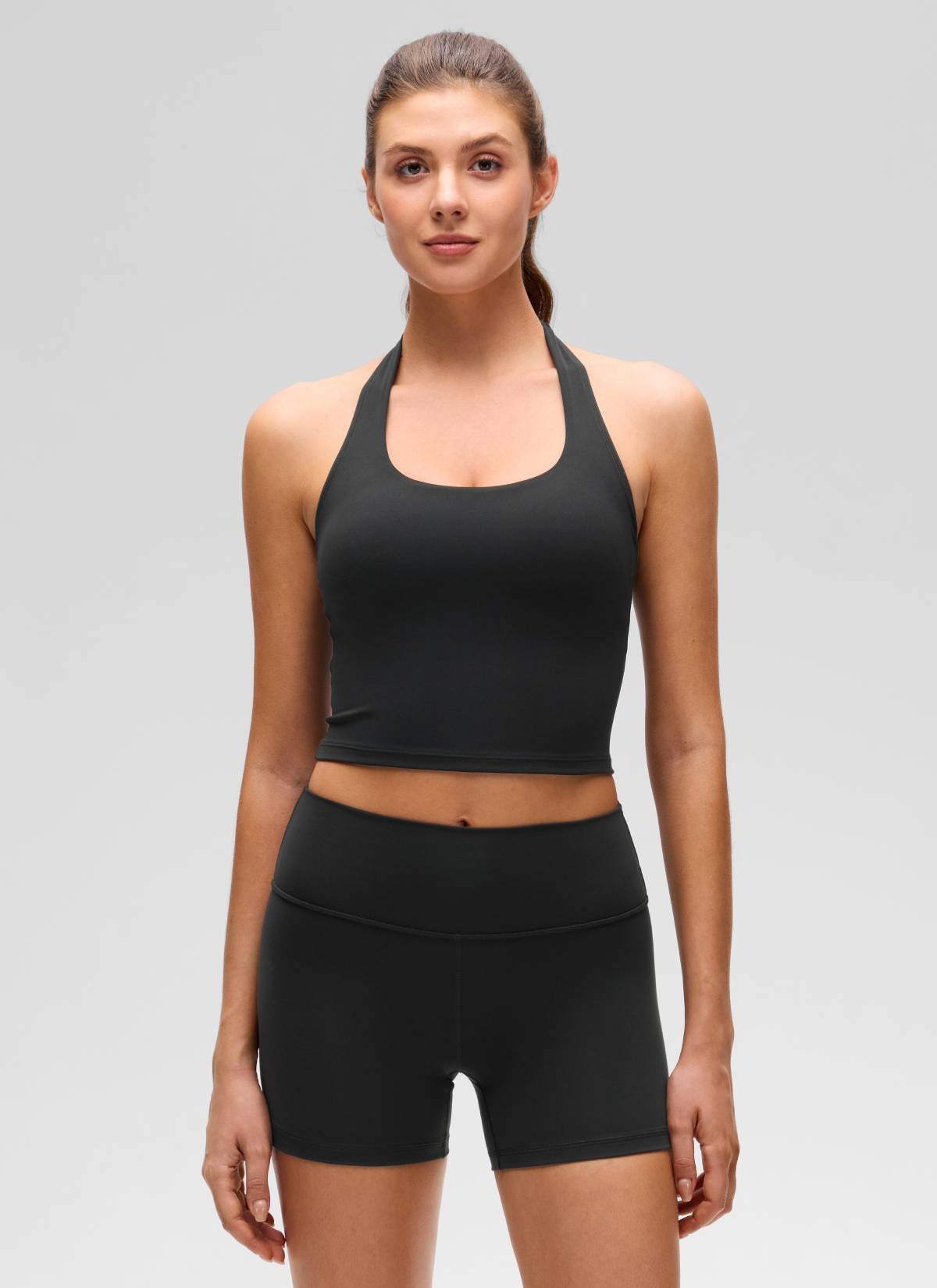 Butterluxe Built in Bra Halter Tank