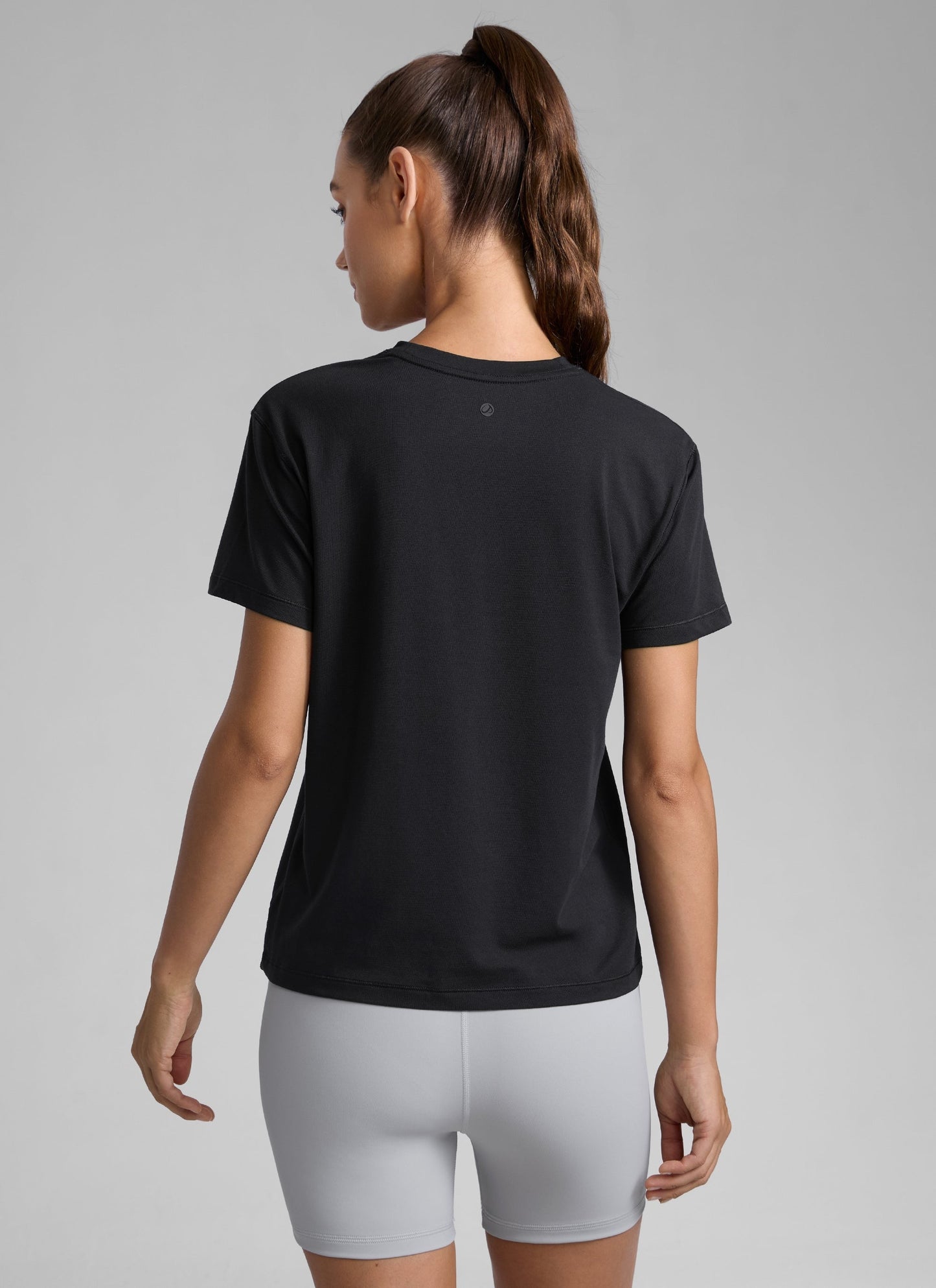 Poly Cotton-Blend Short Sleeves