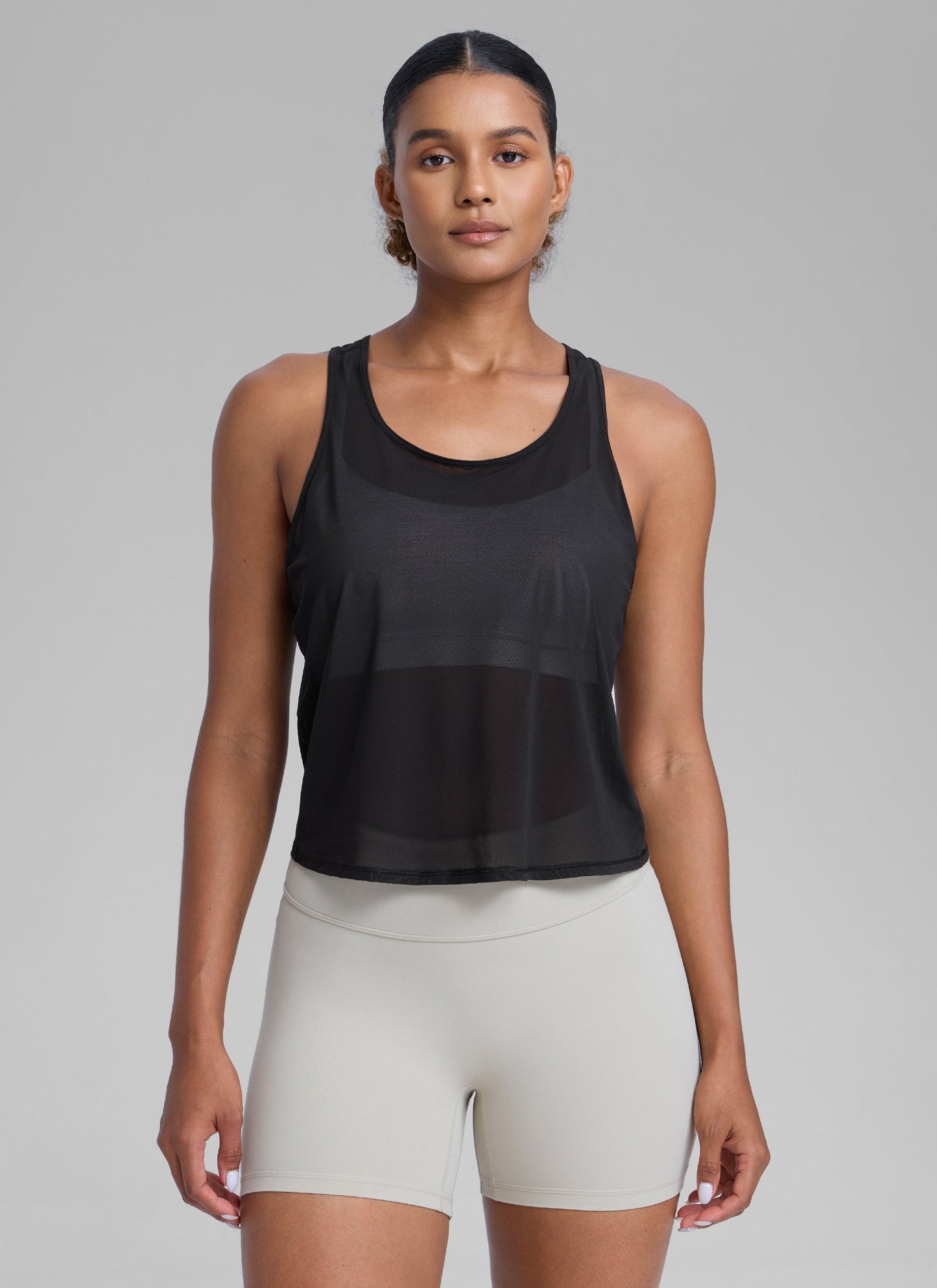 Mesh Relaxed Fit Workout Breathable Tank