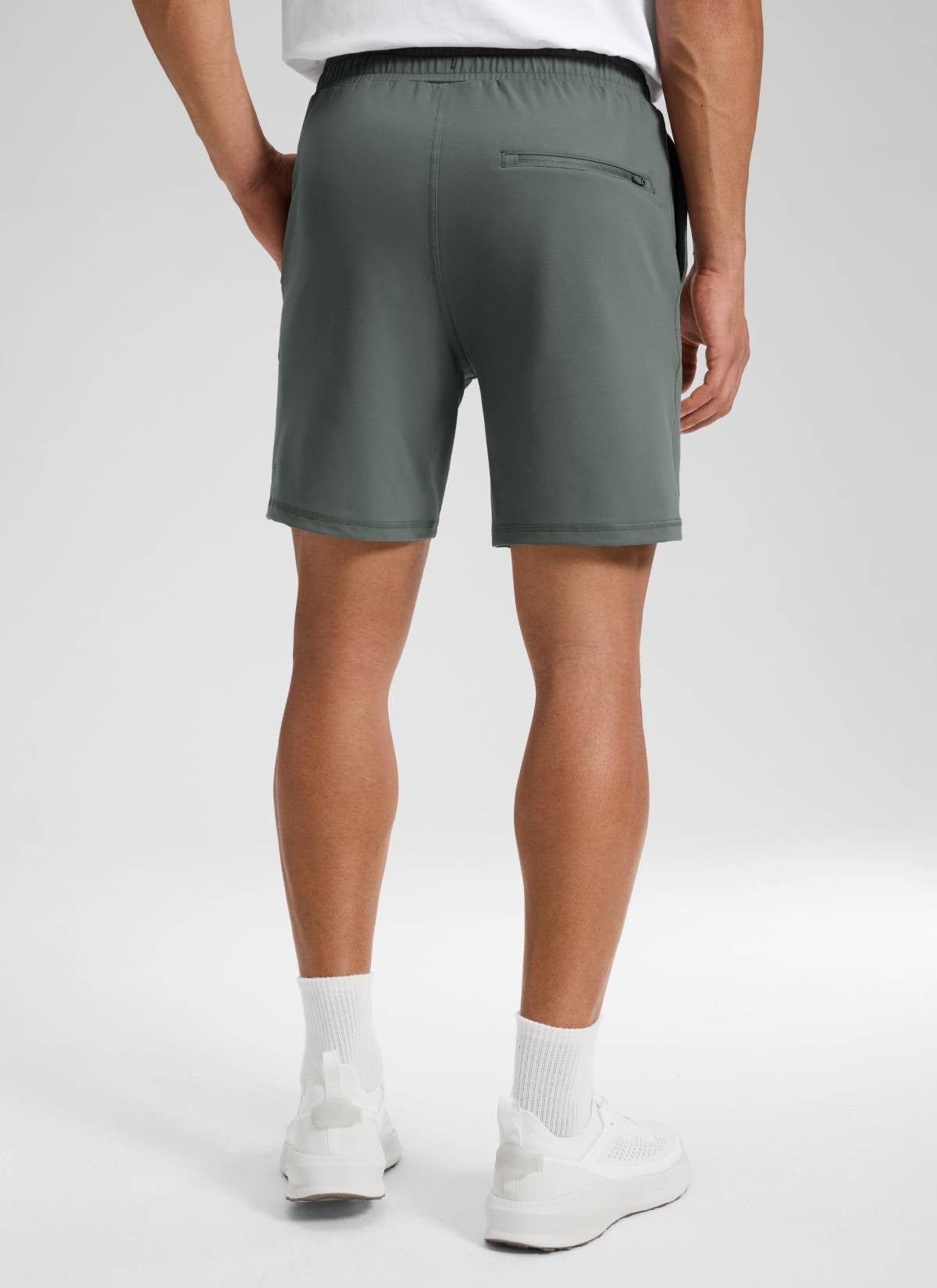 Drawstring Performance Knit Shorts 7"