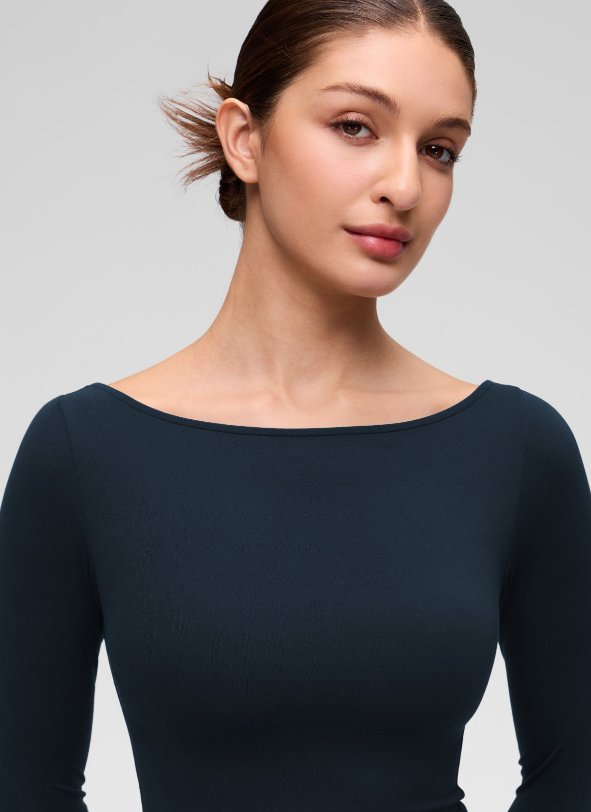 Softembrace Boat Neck Long Sleeve