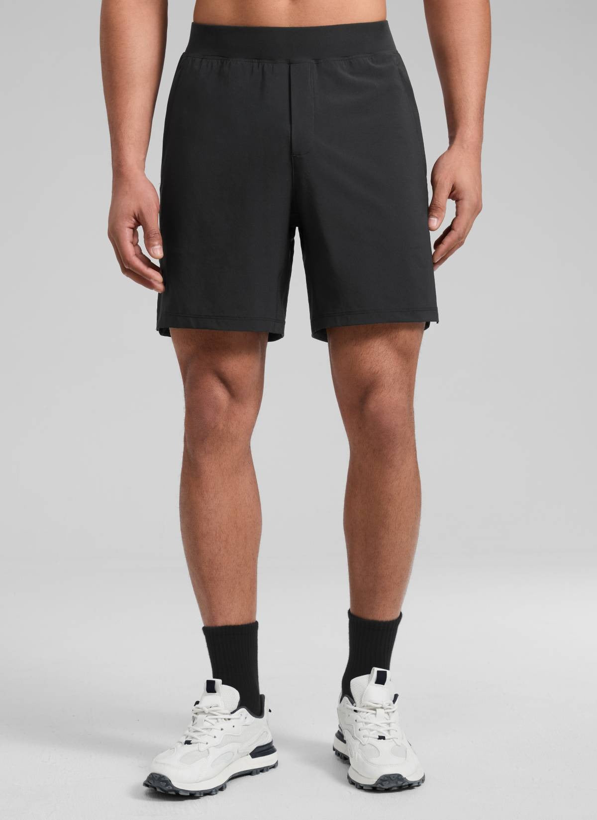 Feathery-Fit Soft Linerless Split Shorts 7"