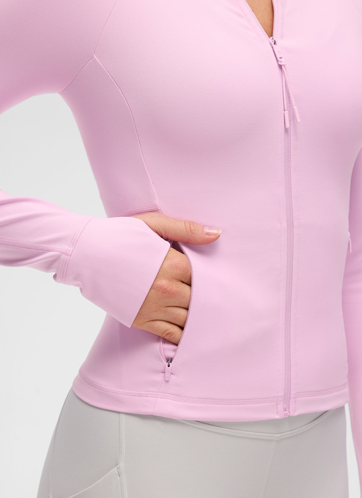 Butterluxe V Neck Waist Length Jacket