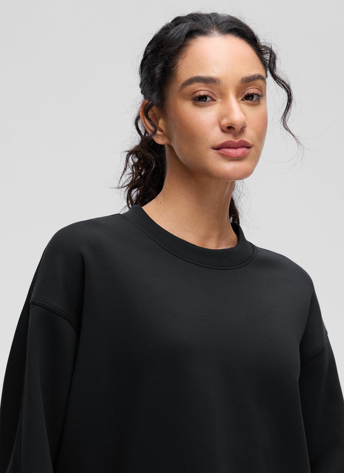 SoftAura Pullover Crewneck Sweatshirt