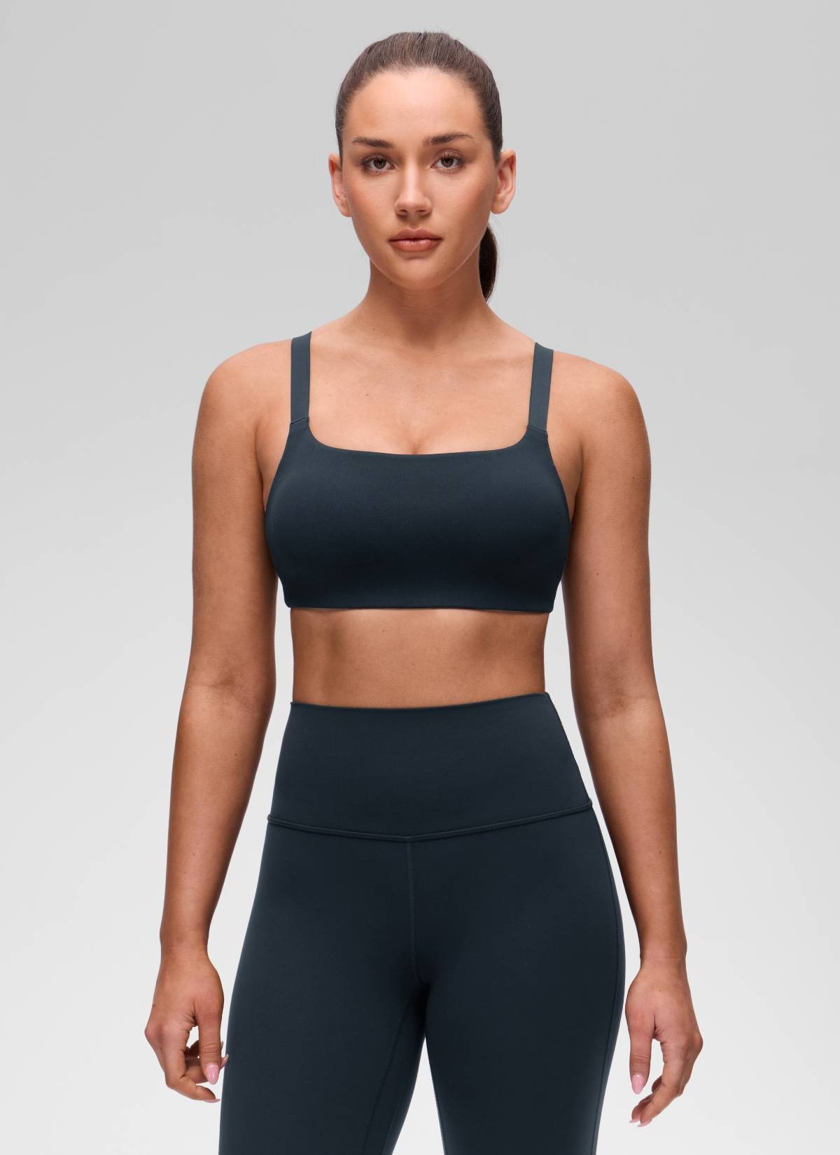 Butterluxe Adjustable Wide Strap Sports Bra