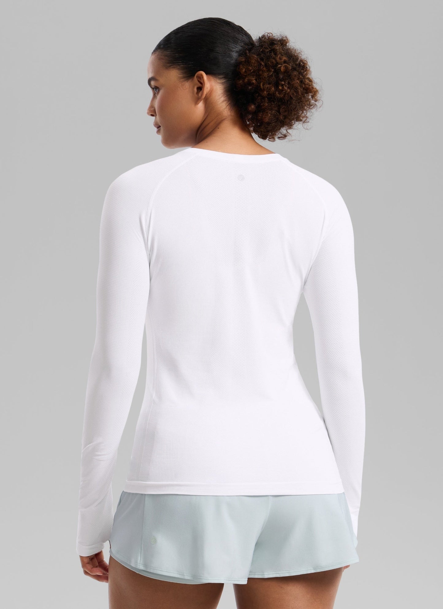 Seamless Crew Neck Long Sleeve