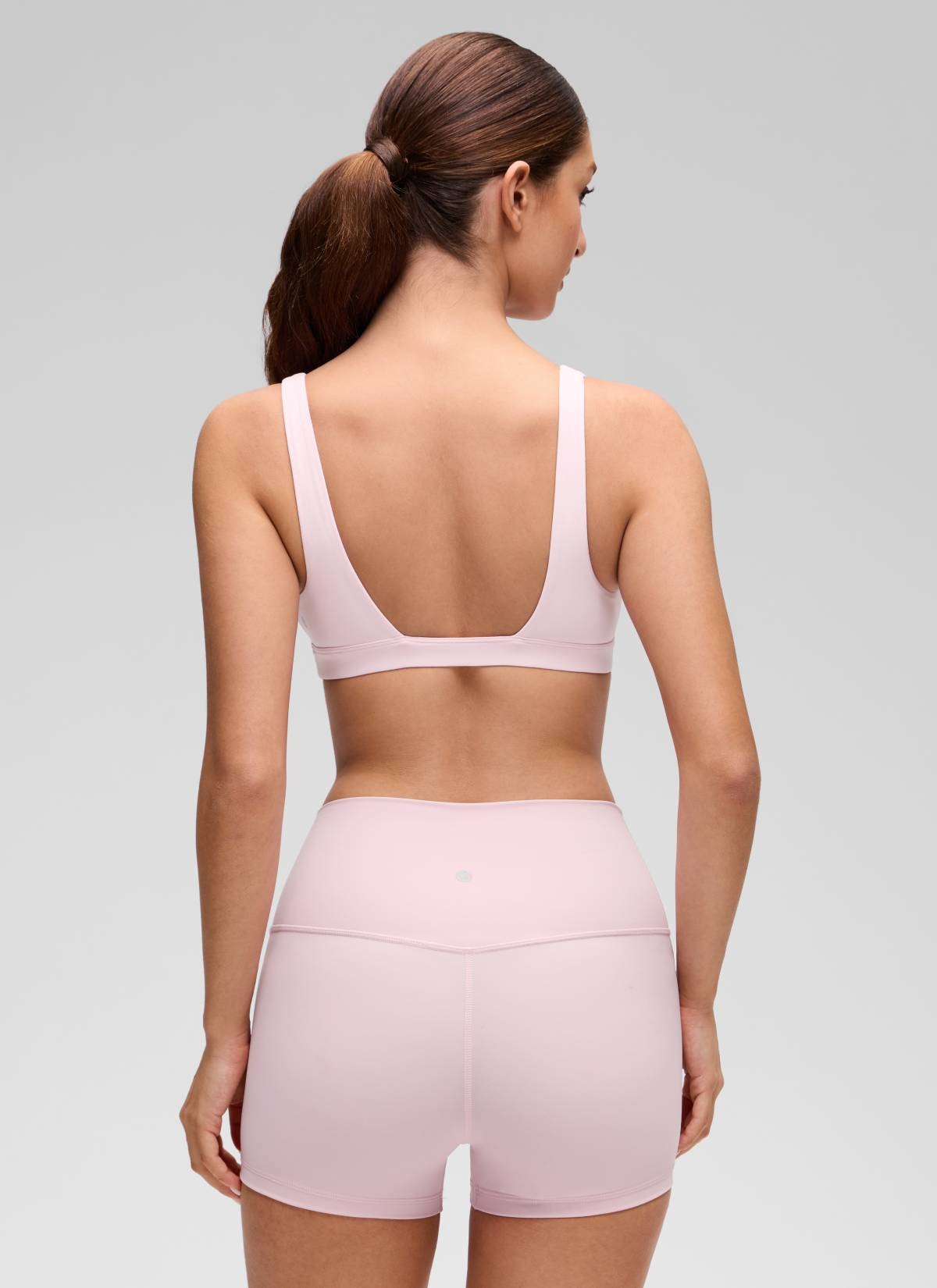 Butterluxe Soft Double Lined V Neck Sports Bra