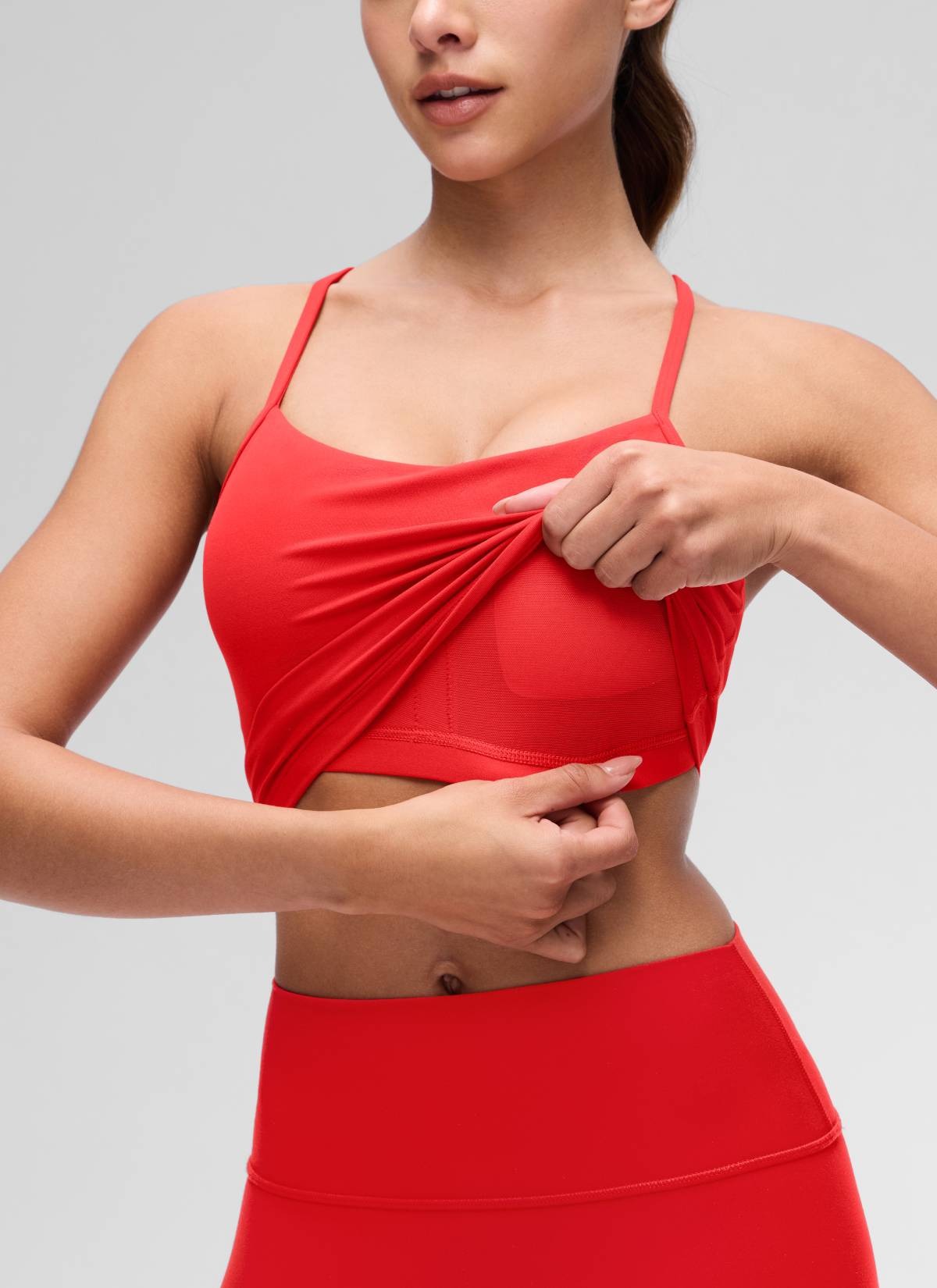 Butterluxe Y Back Built in Bra Tank