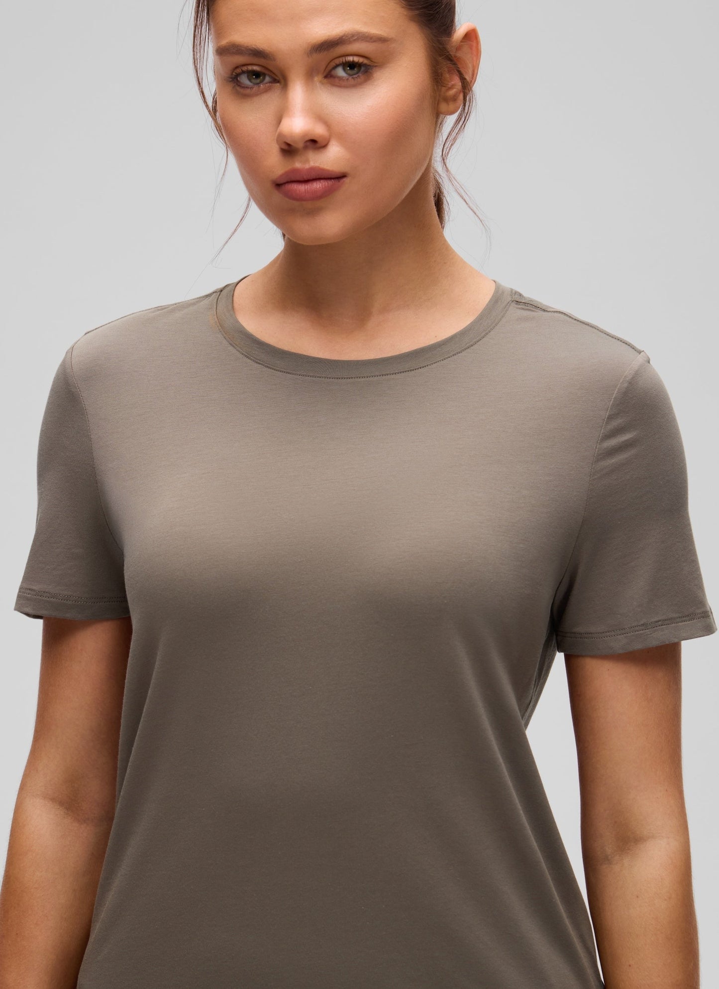 Pima Cotton Round Neck Short Sleeve