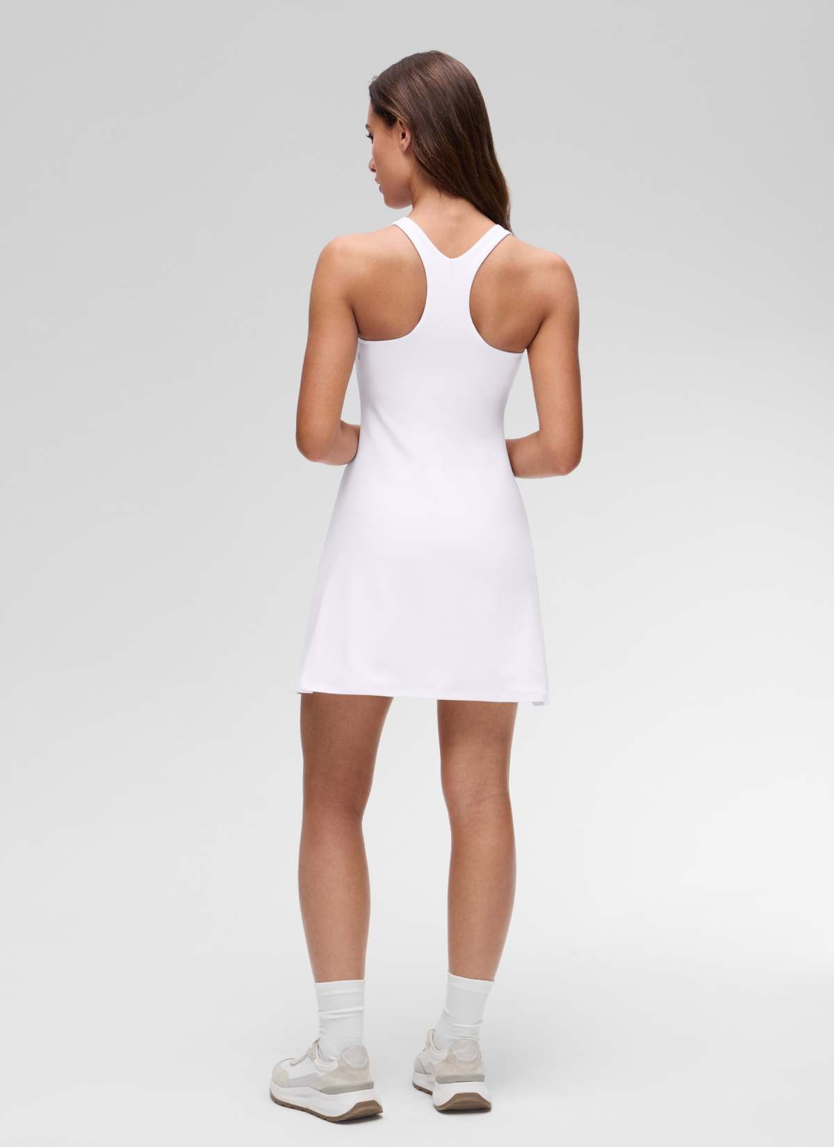 Butterluxe High Neck Racerback Mini Dress