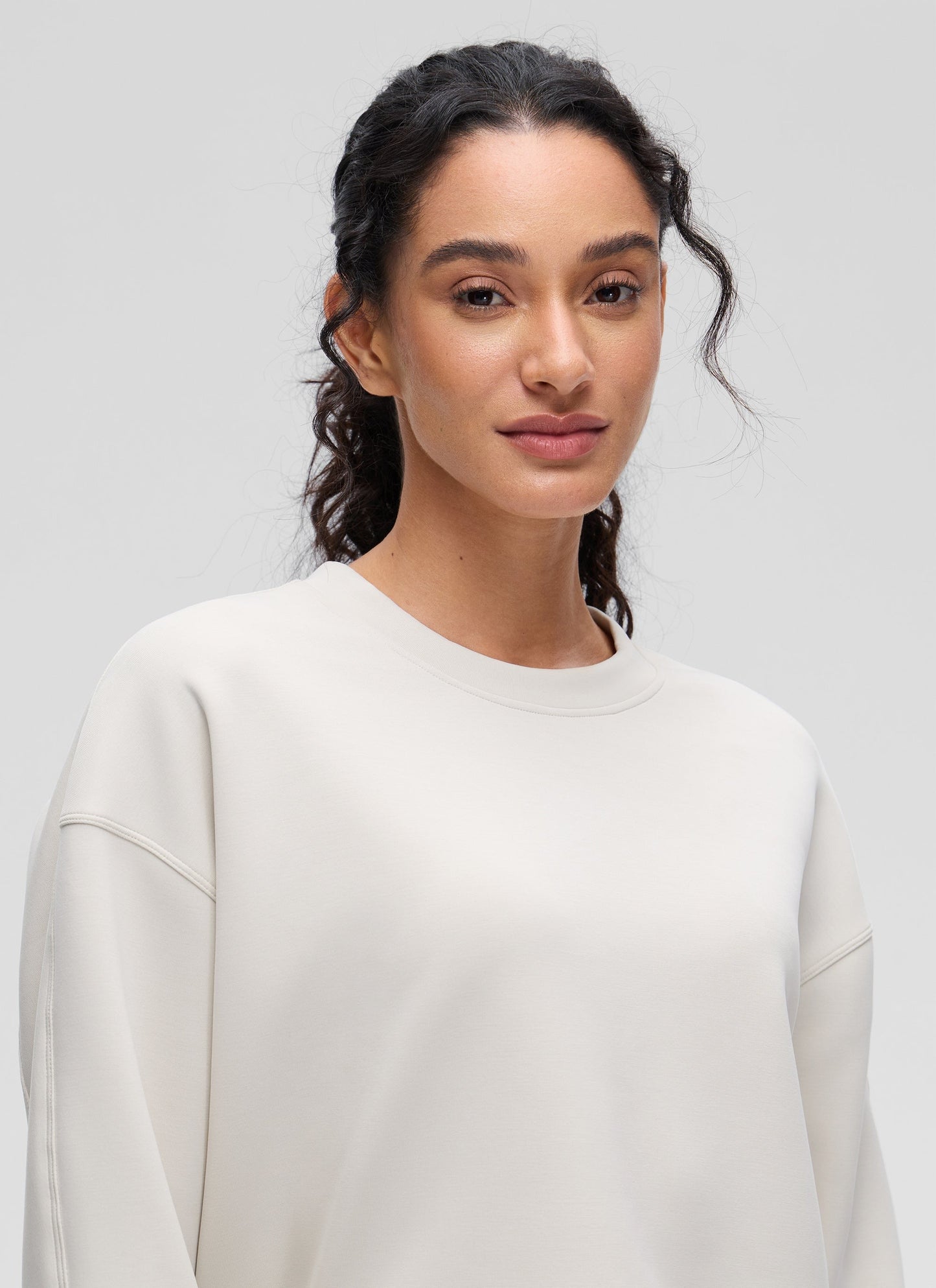 SoftAura Pullover Crewneck Sweatshirt