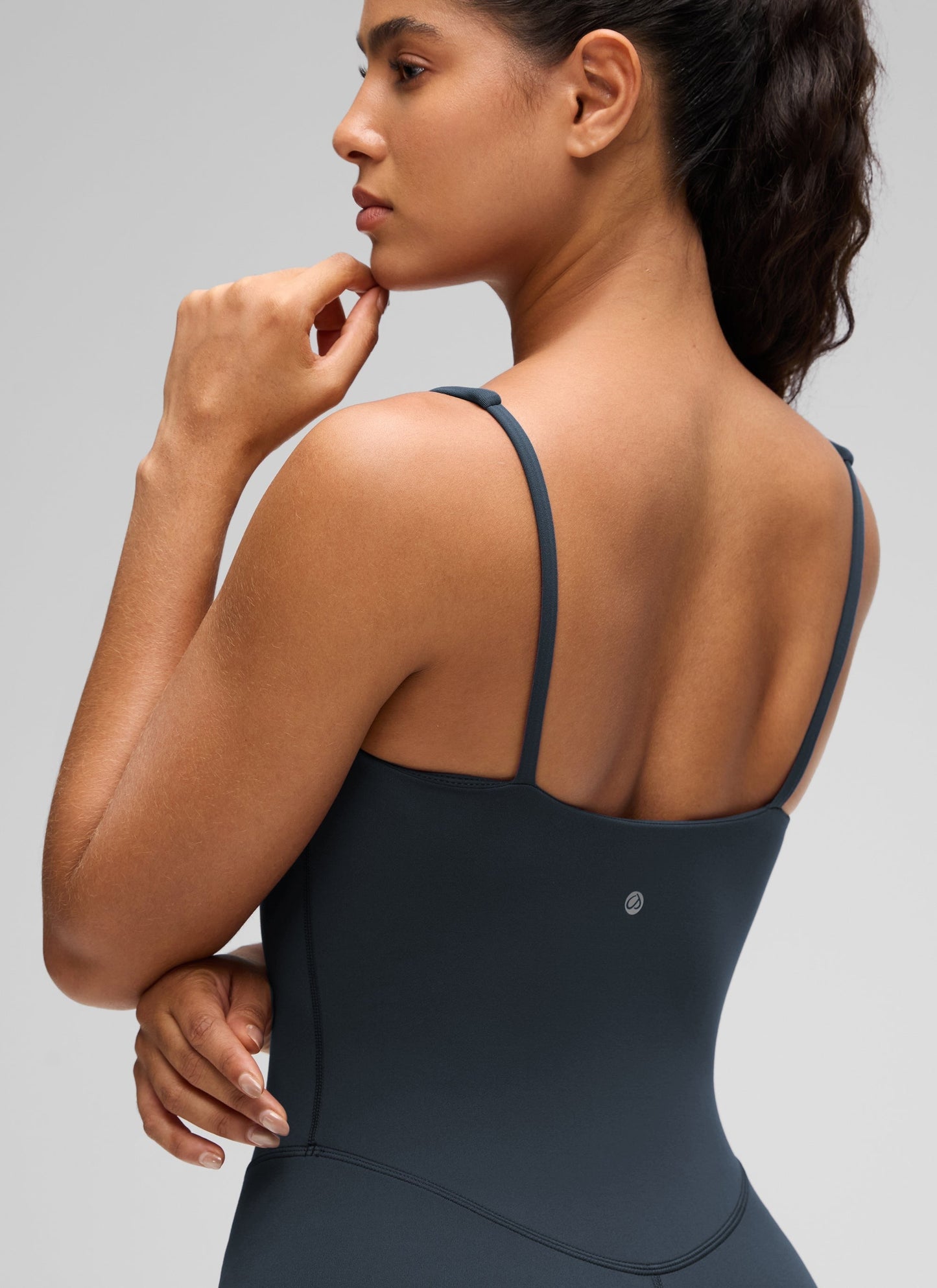 Butterluxe Soft Double Lined Thin Strap Romper
