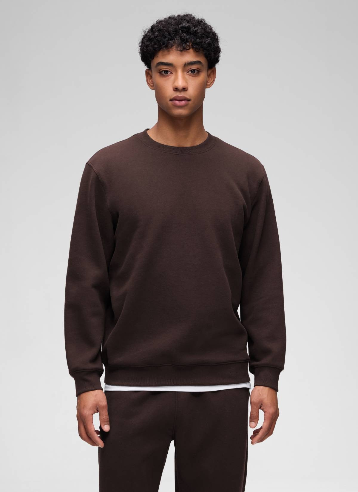 Fleece Lined Pullover Sweatshirt