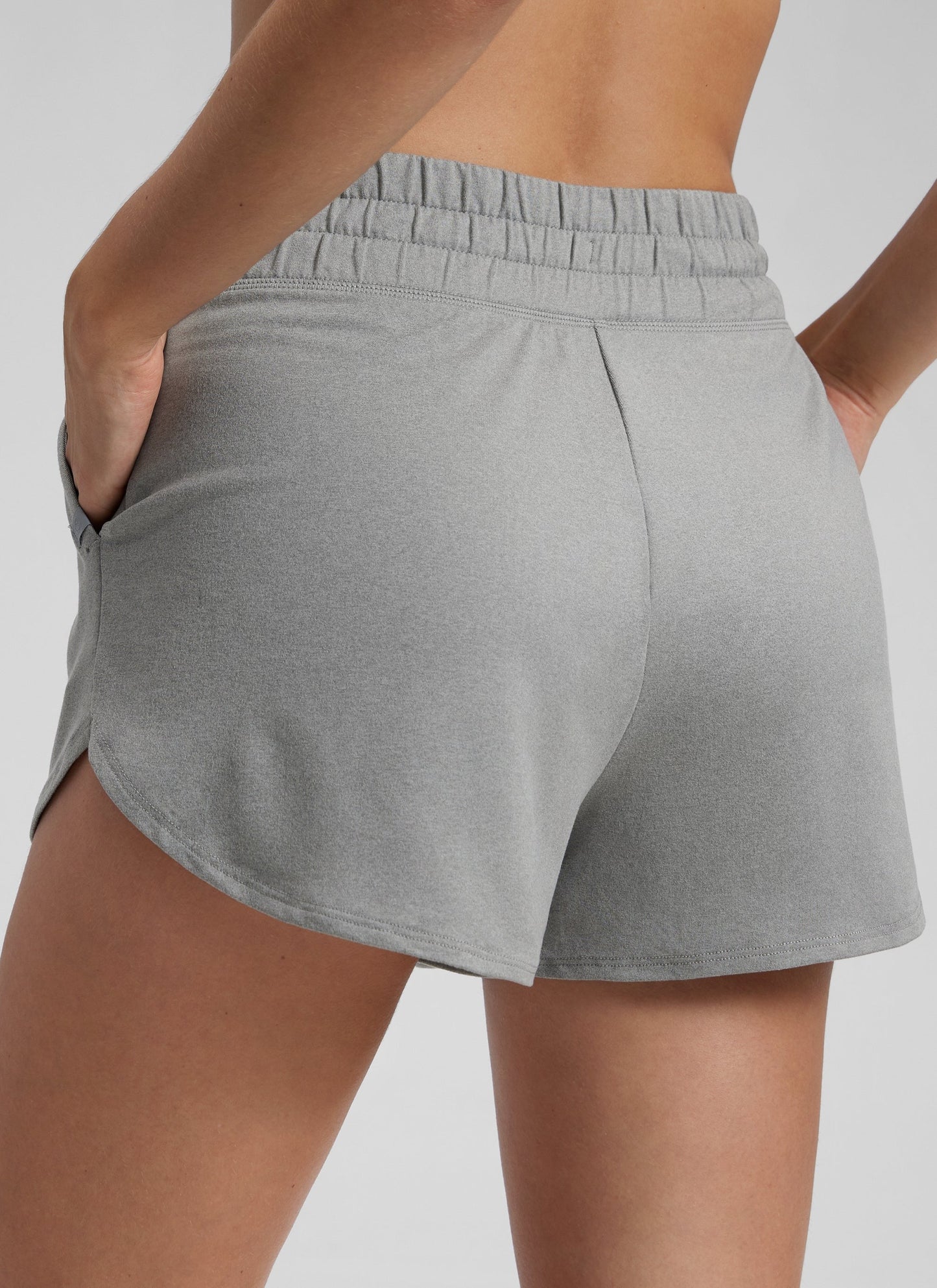 Cloud Jersey High Rise Dolphin Sweat Shorts 3''