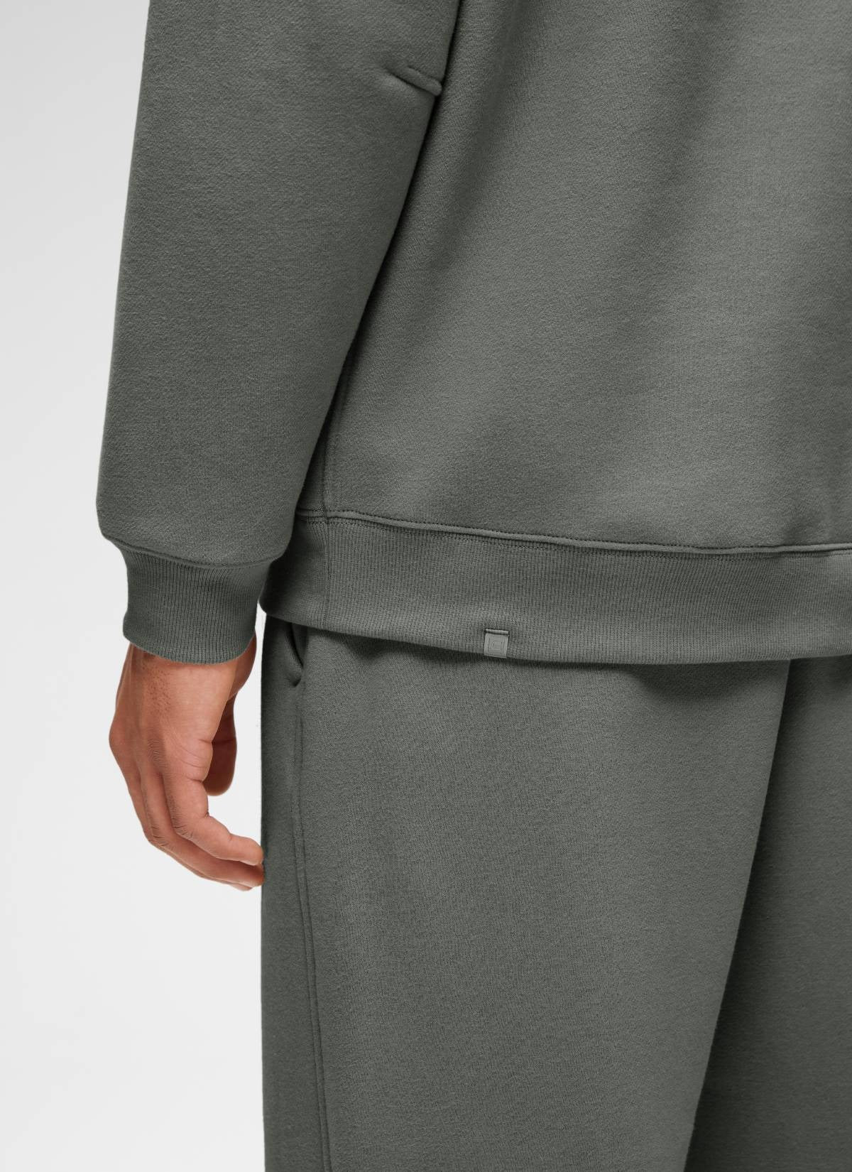 Fleece Lined Pullover Sweatshirt
