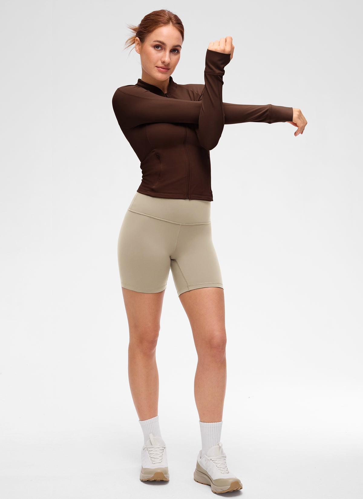 Butterluxe V Neck Waist Length Jacket