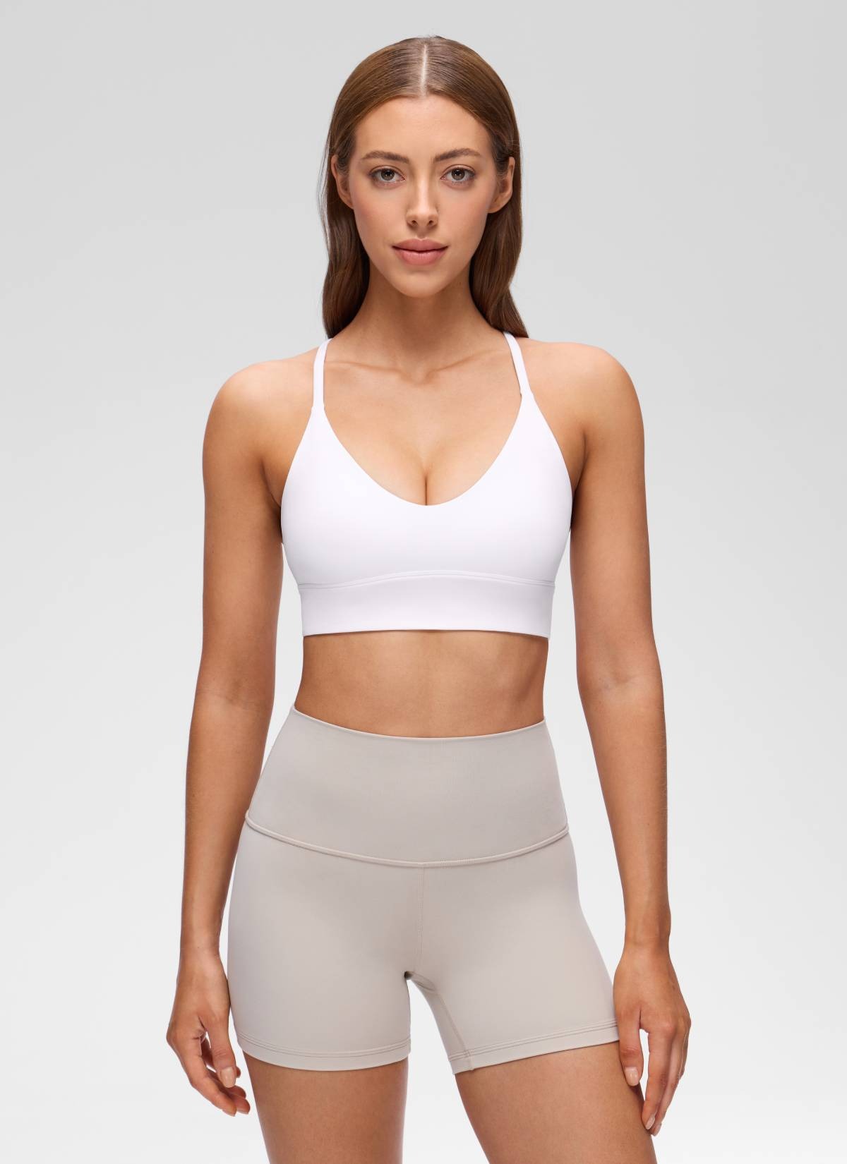 Butterluxe Cross Back Longline Sports Bra