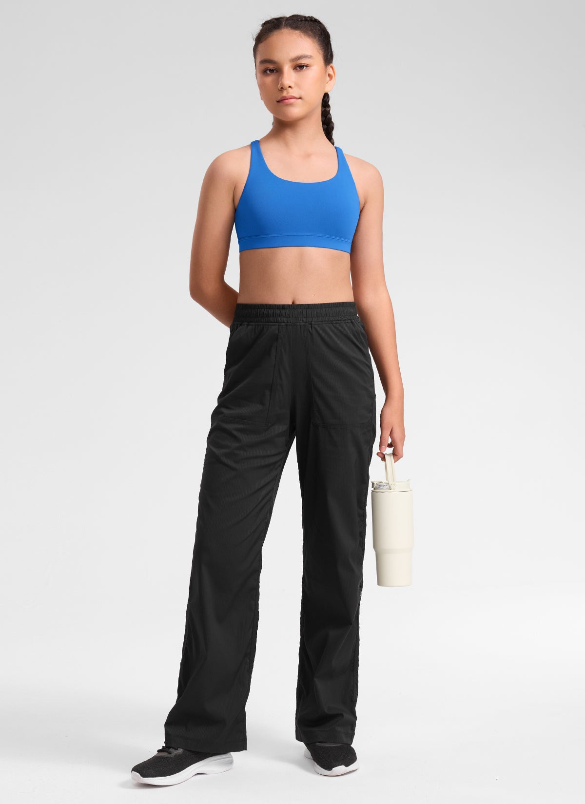 Butterluxe Girls Sport Bra Strappy Back
