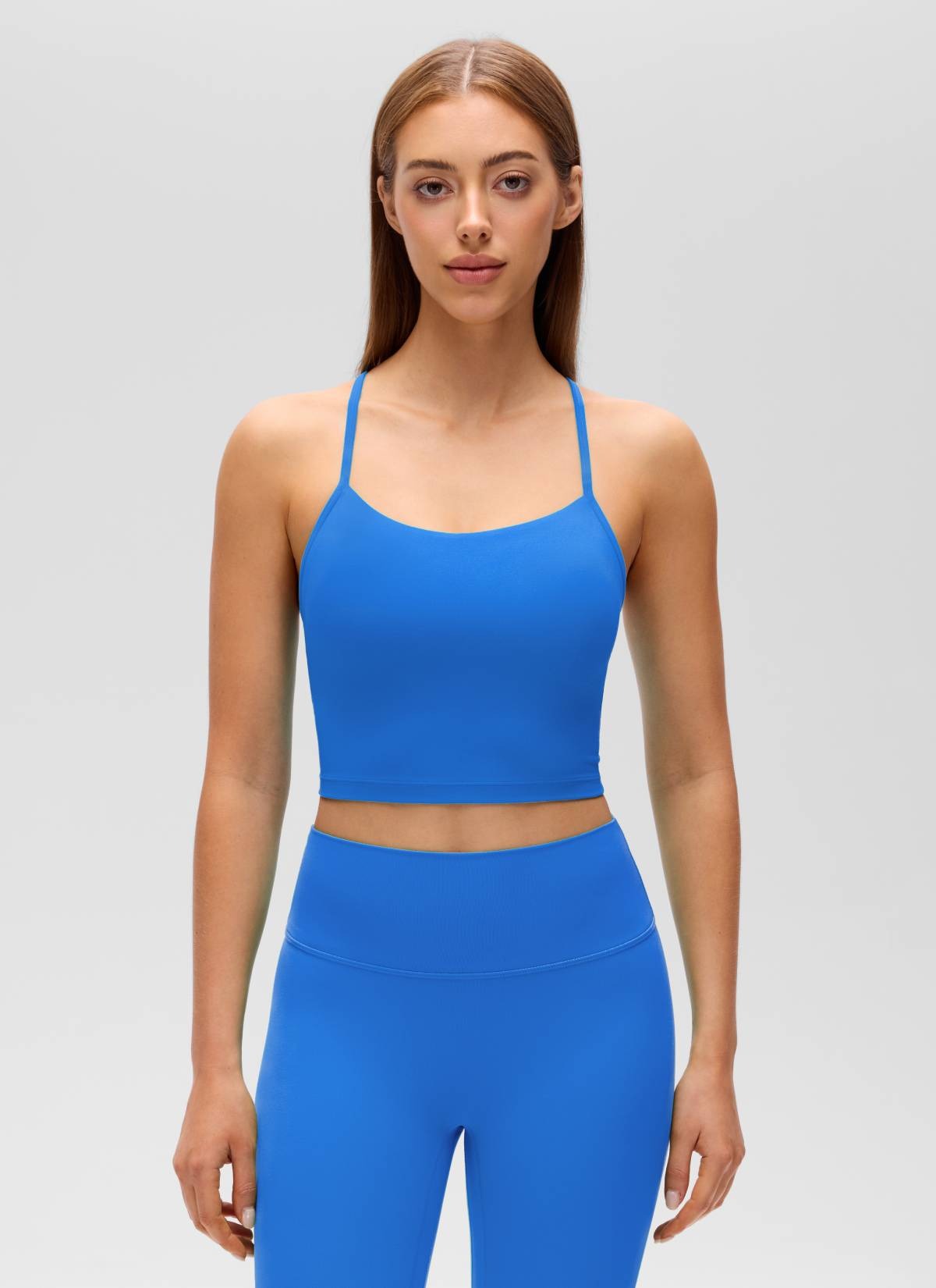 Butterluxe Y Back Built in Bra Tank