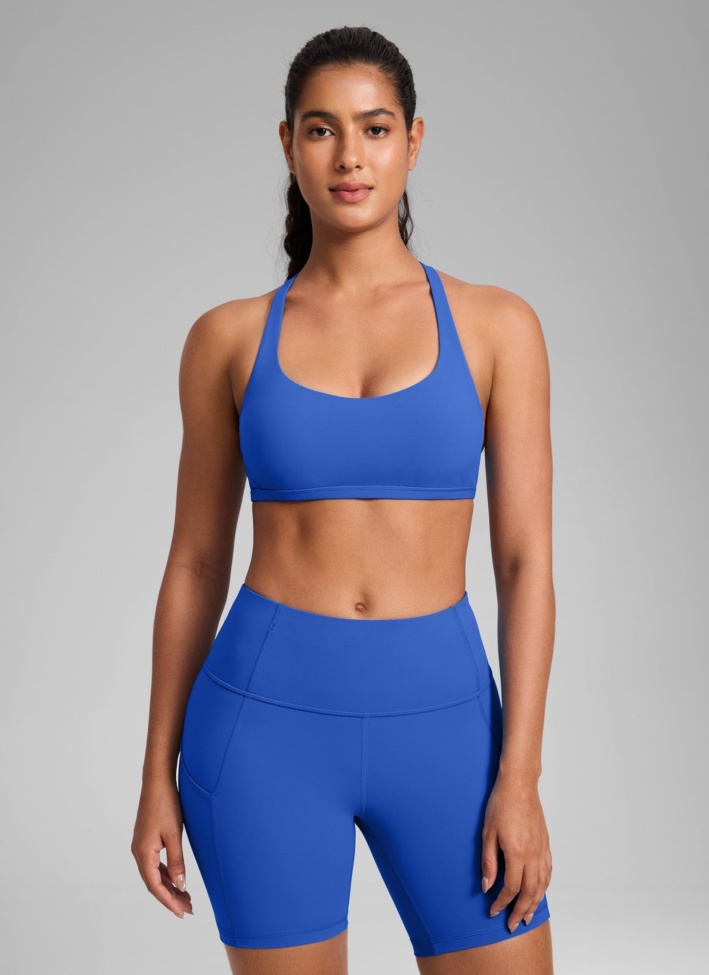 Nakedfeel Low Cut Strappy Bra (6 Straps)