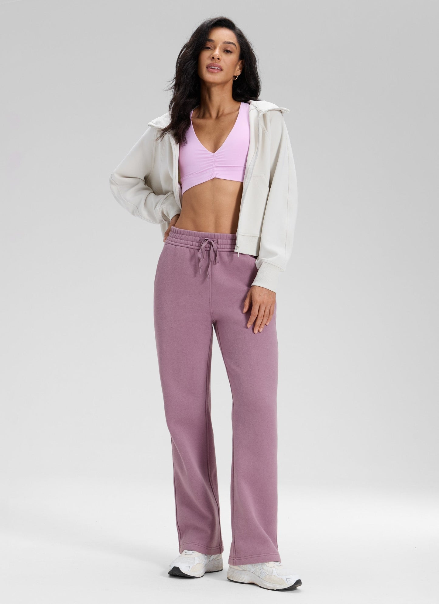 Fleece Lined Straight Leg Sweatpant 30''