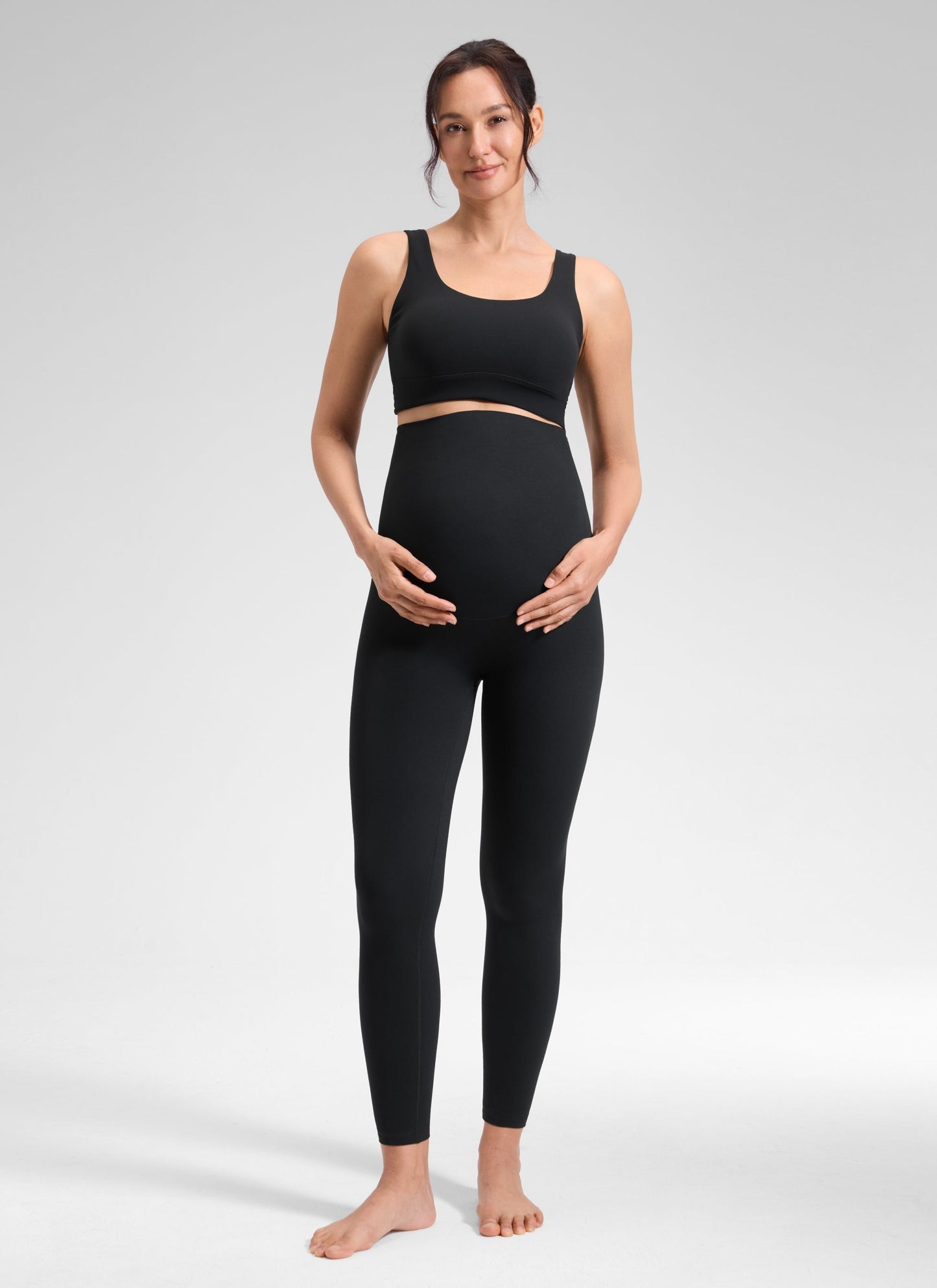 Softretch Maternity No Front Seam Legging 25''