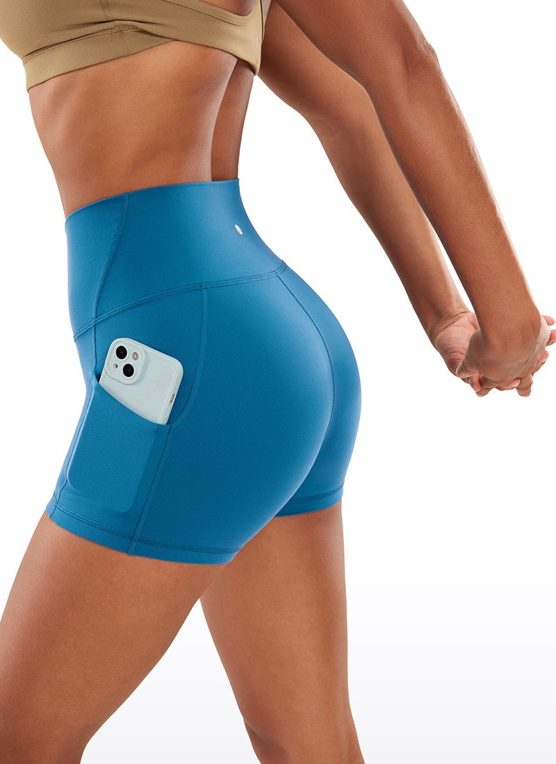 Butterluxe Pocket Yoga Shorts 3''