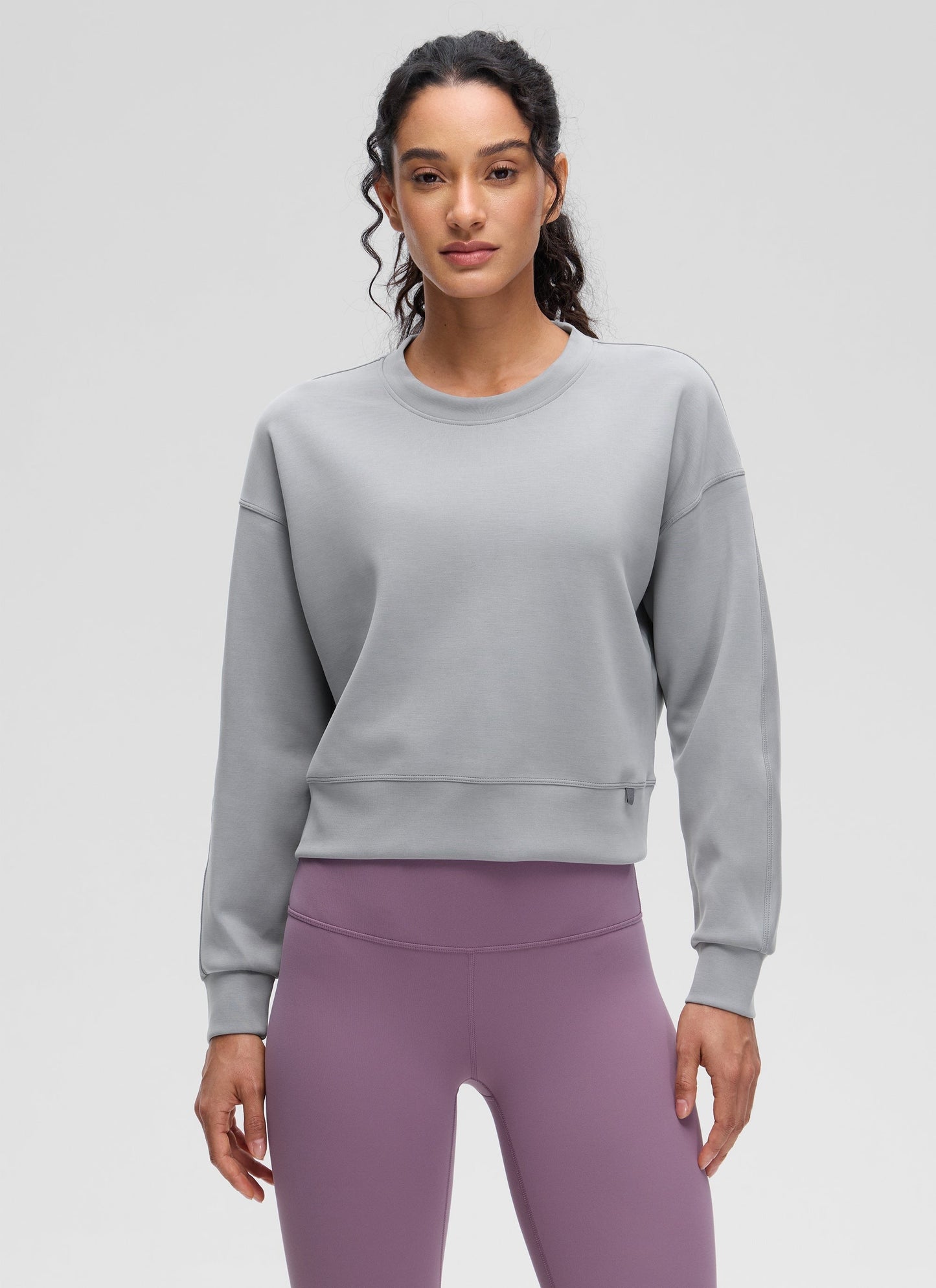 SoftAura Pullover Crewneck Sweatshirt