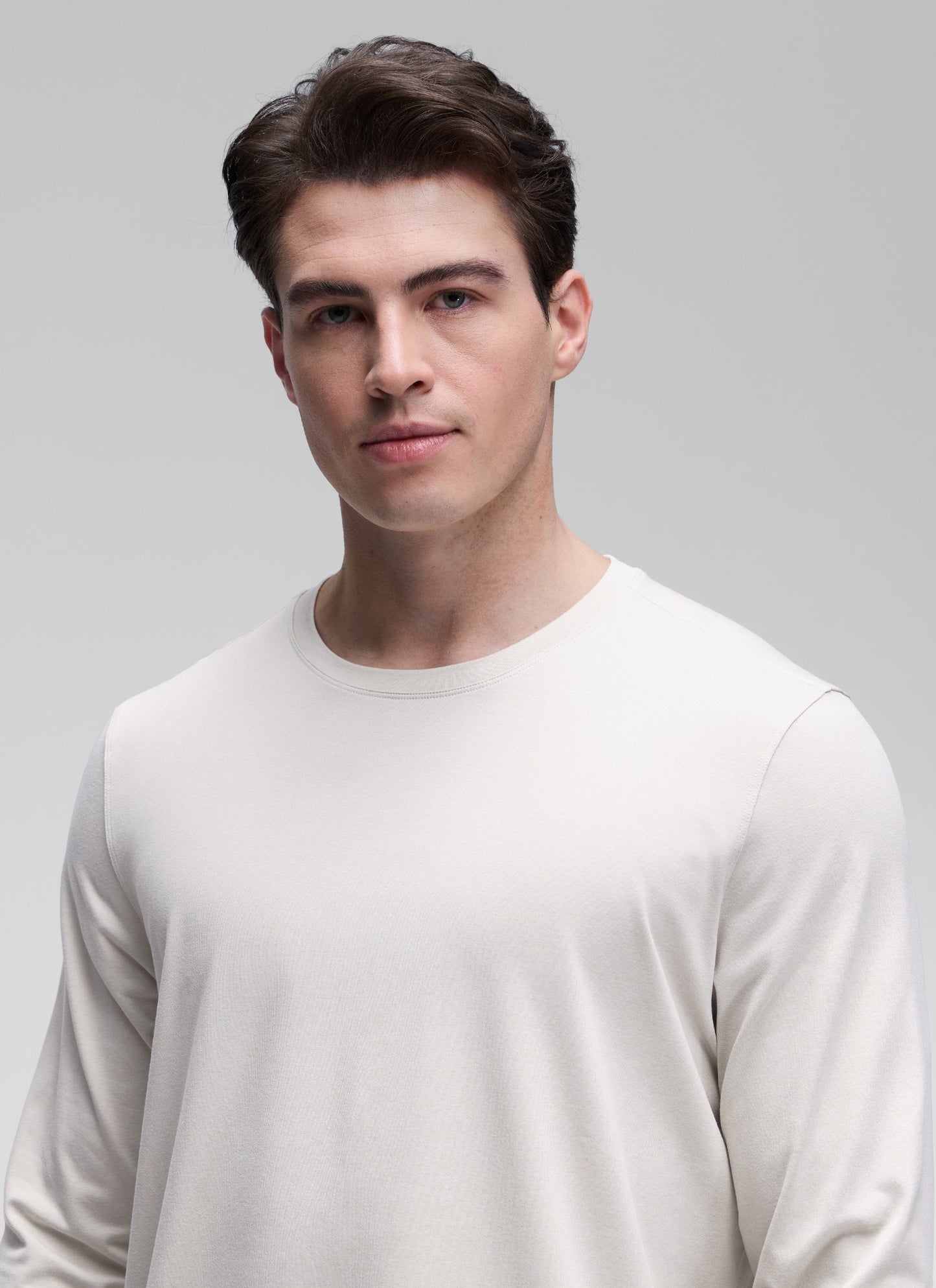 Cloud Jersey Crewneck Long Sleeve Shirts