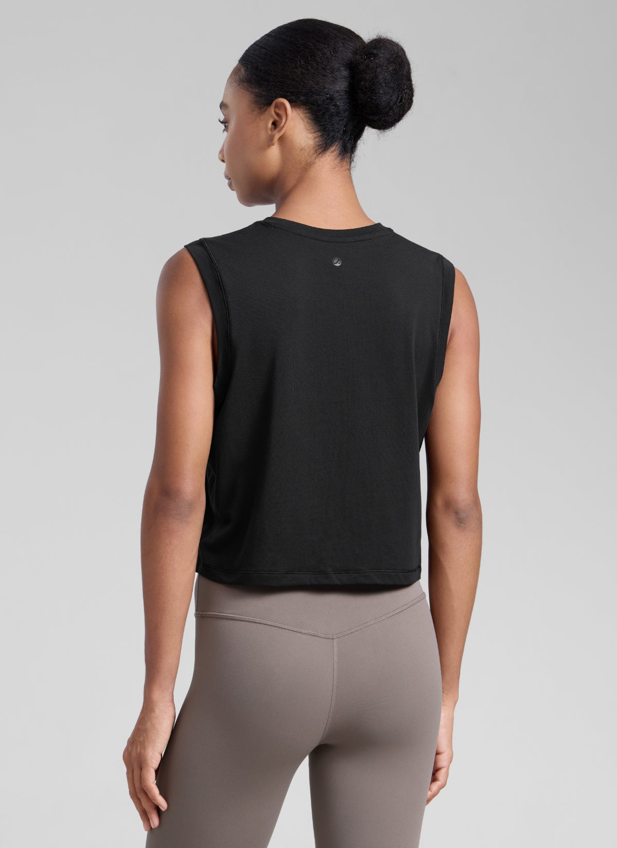 Poly Cotton-Blend Muscle Tank