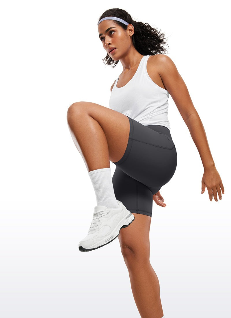 Nakedfeel Pocket Yoga Shorts 6''