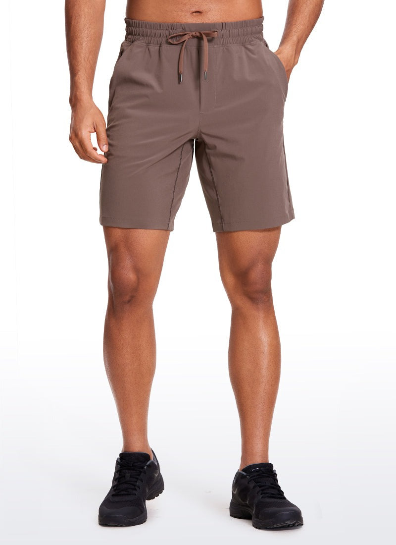 Feathery-Fit Linerless Athletic Shorts 9''