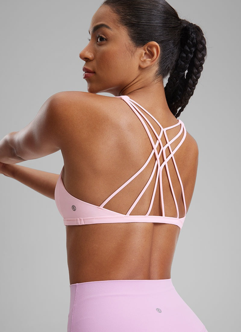 Nakedfeel Low Cut Strappy Bra (6 Straps)